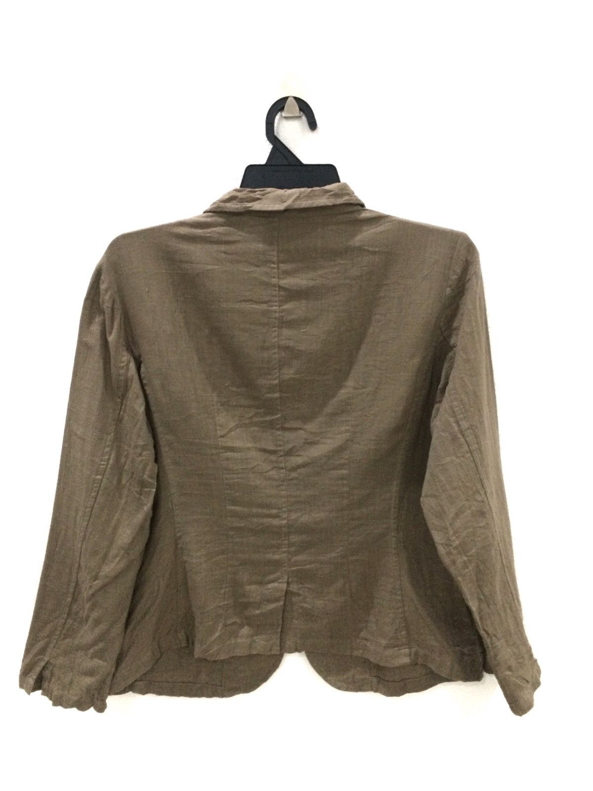 Issey Miyake 1 mile Plantation By Issey Miyake Olive Green Shirt Button Size US M / EU 48-50 / 2 - 6 Thumbnail