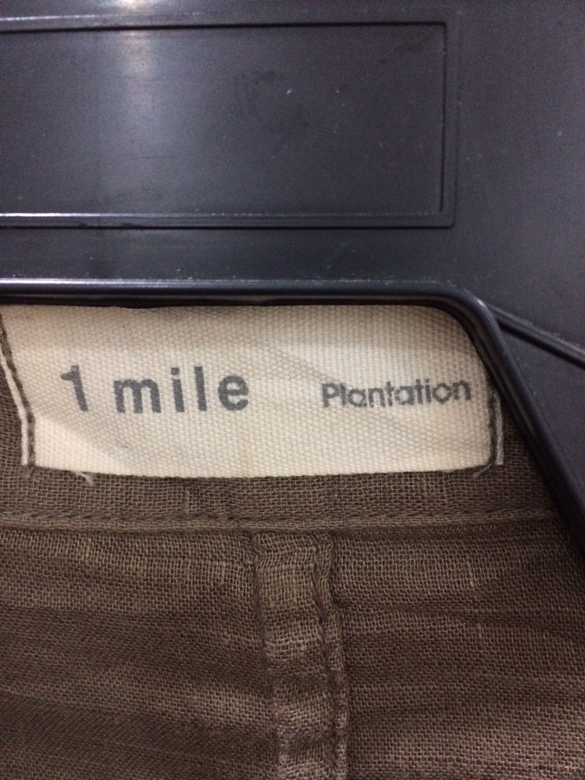 Issey Miyake 1 mile Plantation By Issey Miyake Olive Green Shirt Button Size US M / EU 48-50 / 2 - 4 Thumbnail