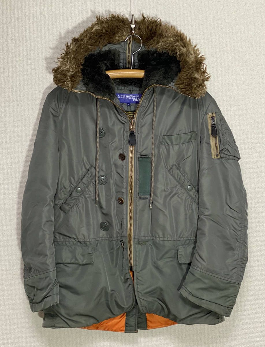 ジャケット・アウター JUNYA WATANABE MAN N-3B M Junya Watanabe Fall 2006 Grail Men's N-3B Reconstructed Oversized