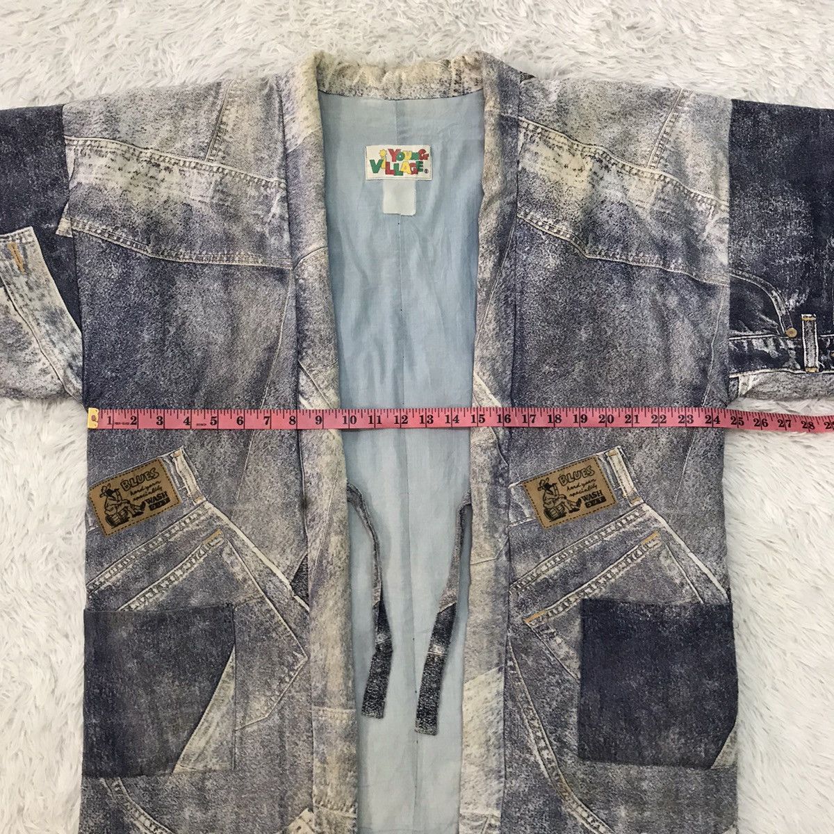 Vintage Vtg Rambo Printed 1988 Carolco Kimono Cardigan Size US L / EU 52-54 / 3 - 15 Thumbnail