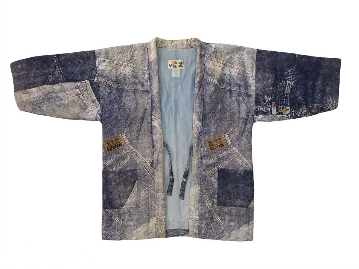 Vintage Vtg Rambo Printed 1988 Carolco Kimono Cardigan Size US L / EU 52-54 / 3 - 2 Thumbnail