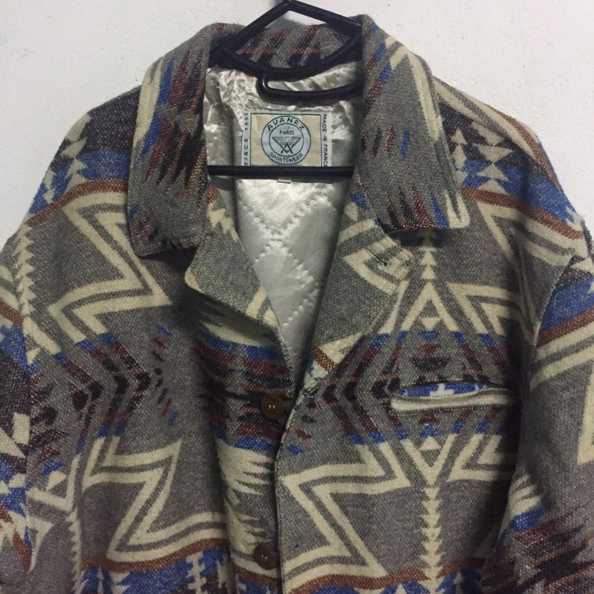 Other Avanez Paris Sportwear Novajo Jacket MADE IN FRANCE Size US L / EU 52-54 / 3 - 3 Thumbnail