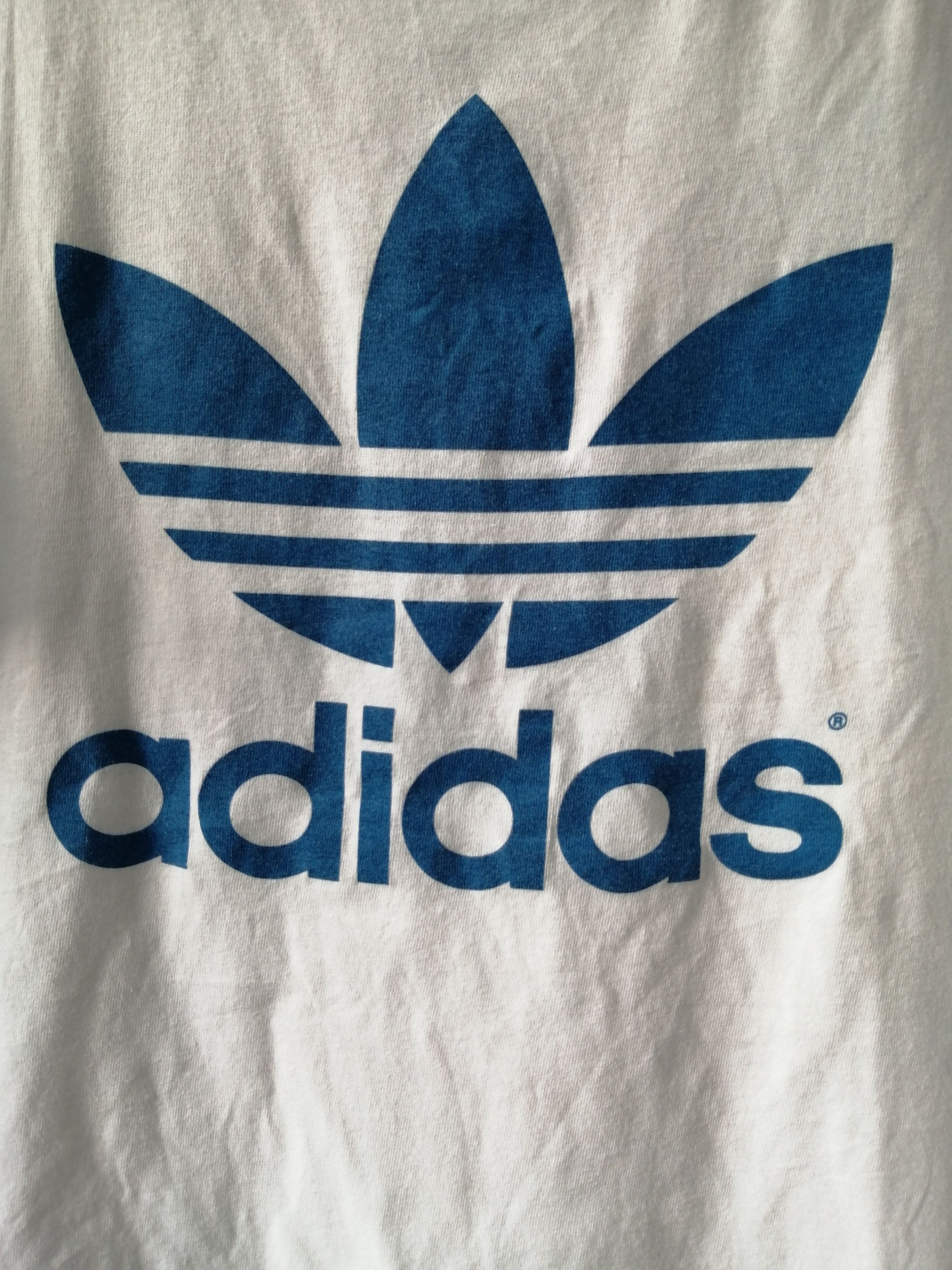 Adidas × Vintage Adidas Vintage 90s Trefoil Big Logo Sportswear Hip hop Size US L / EU 52-54 / 3 - 3 Thumbnail