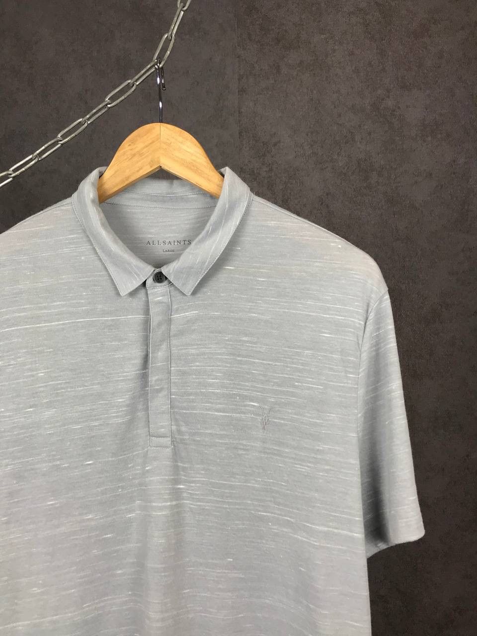 Allsaints Allsaints luxury streetwear polo tee Size US L / EU 52-54 / 3 - 2 Thumbnail