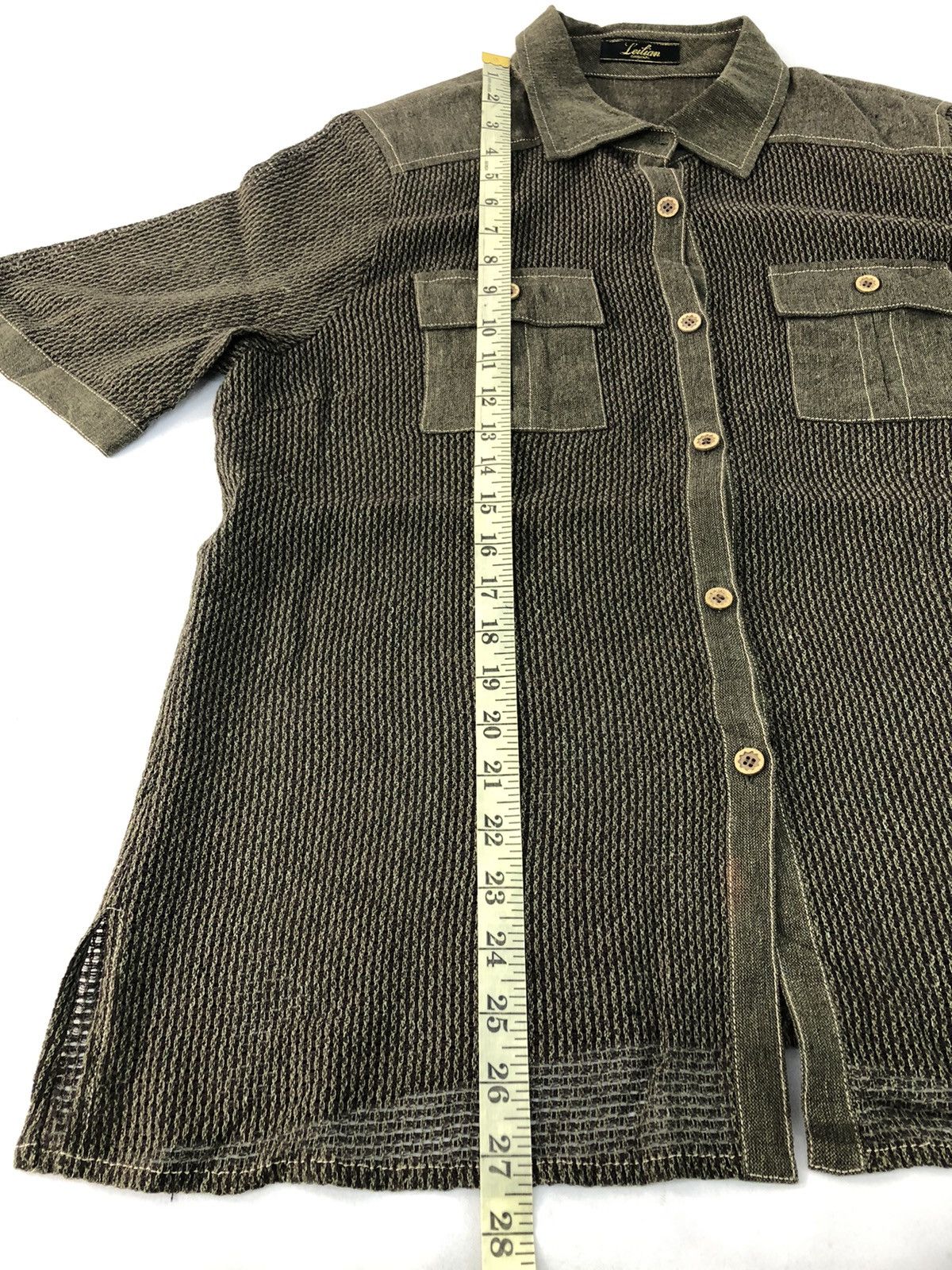 Japanese Brand × Vintage 90s Japanese Brand Leilian Original Button Up Double Pocket Size US L / EU 52-54 / 3 - 11 Thumbnail