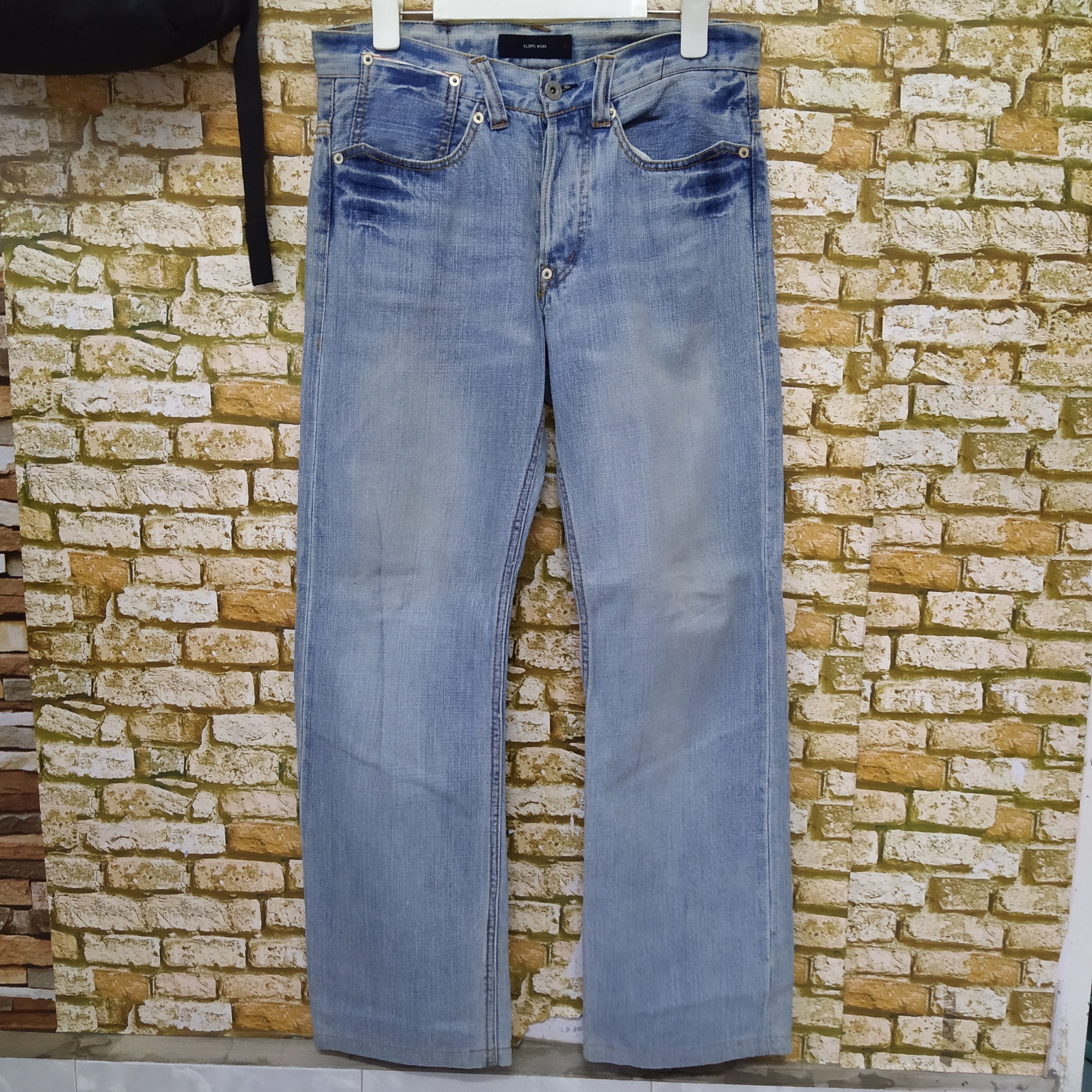 Global Work GLOBAL WORK SELVEDGE JAPAN (D311) W30 Size US 30 / EU 46 - 4 Thumbnail