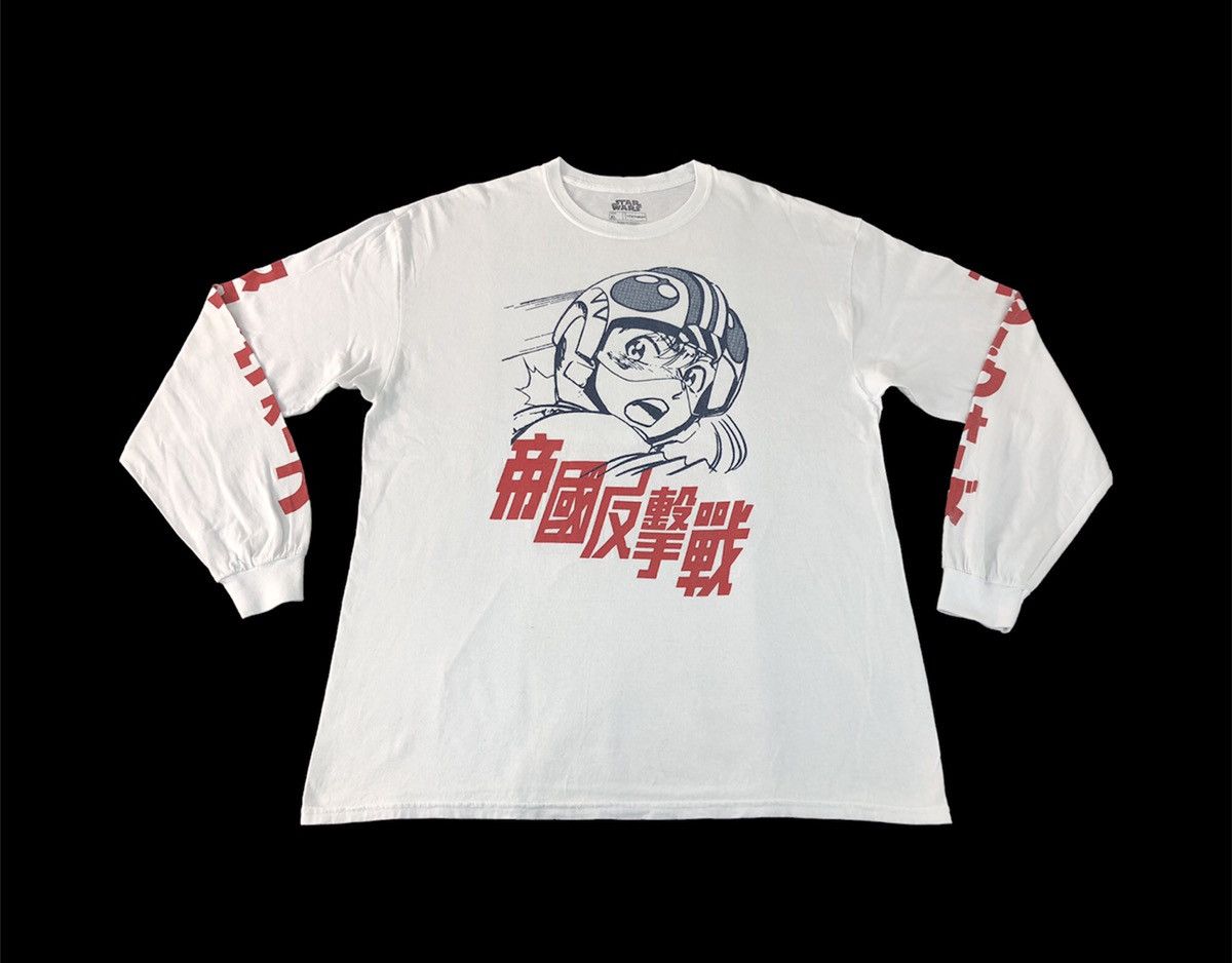 Anime × Star Wars Speed Racer X Star Wars The Empire Strike Back Side Tape Tee Size US XL / EU 56 / 4 - 1 Thumbnail