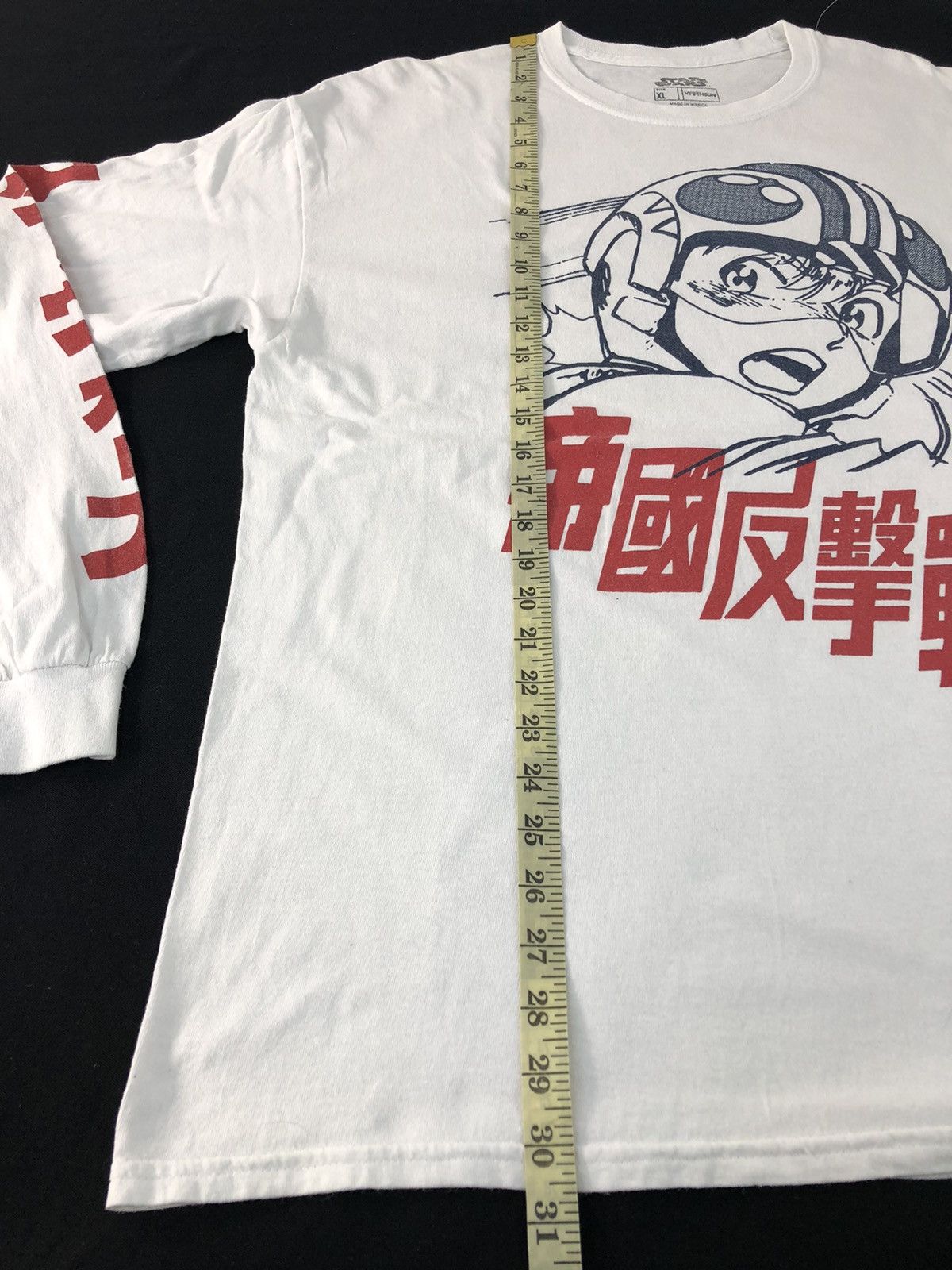 Anime × Star Wars Speed Racer X Star Wars The Empire Strike Back Side Tape Tee Size US XL / EU 56 / 4 - 9 Thumbnail