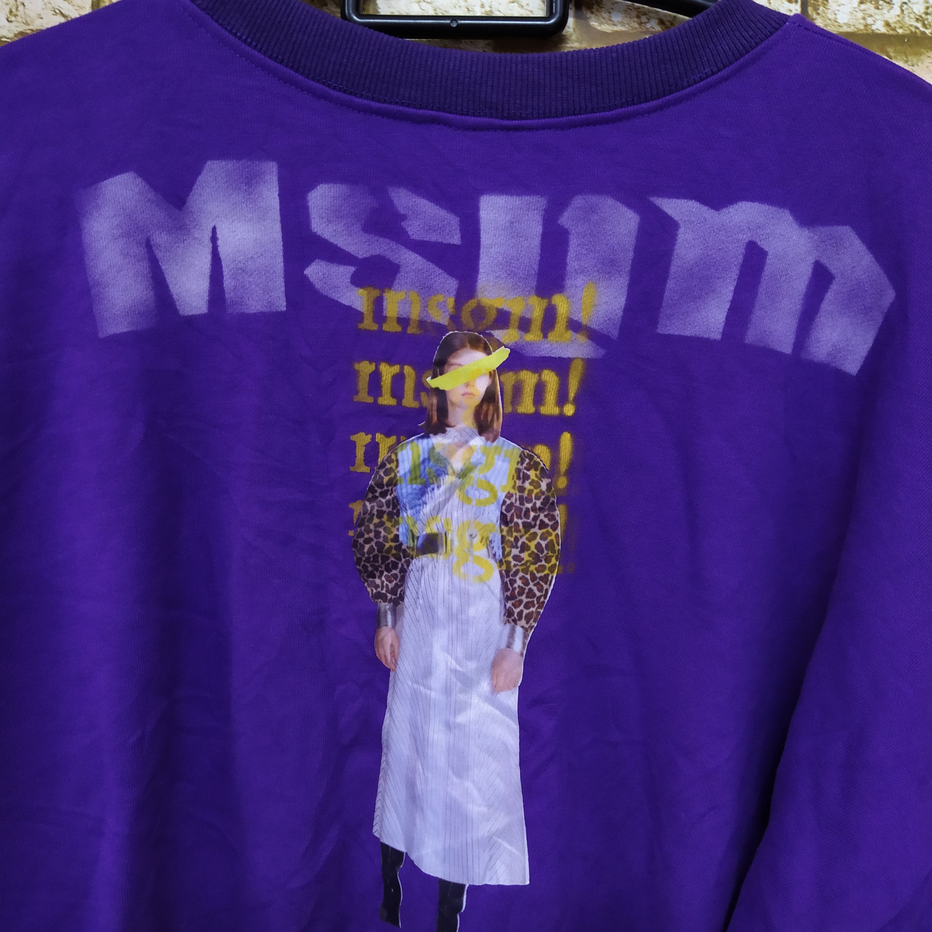 MSGM BAMBO 02 RUNAWAY SWEATSHIRT (D231)