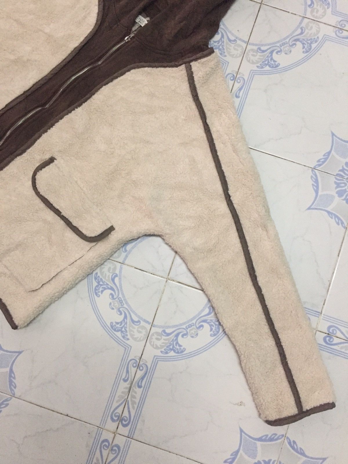 Japanese Brand RARE Design Chaeel Inside Out Fleece Zipper Hoodie Jacket Size US M / EU 48-50 / 2 - 5 Thumbnail