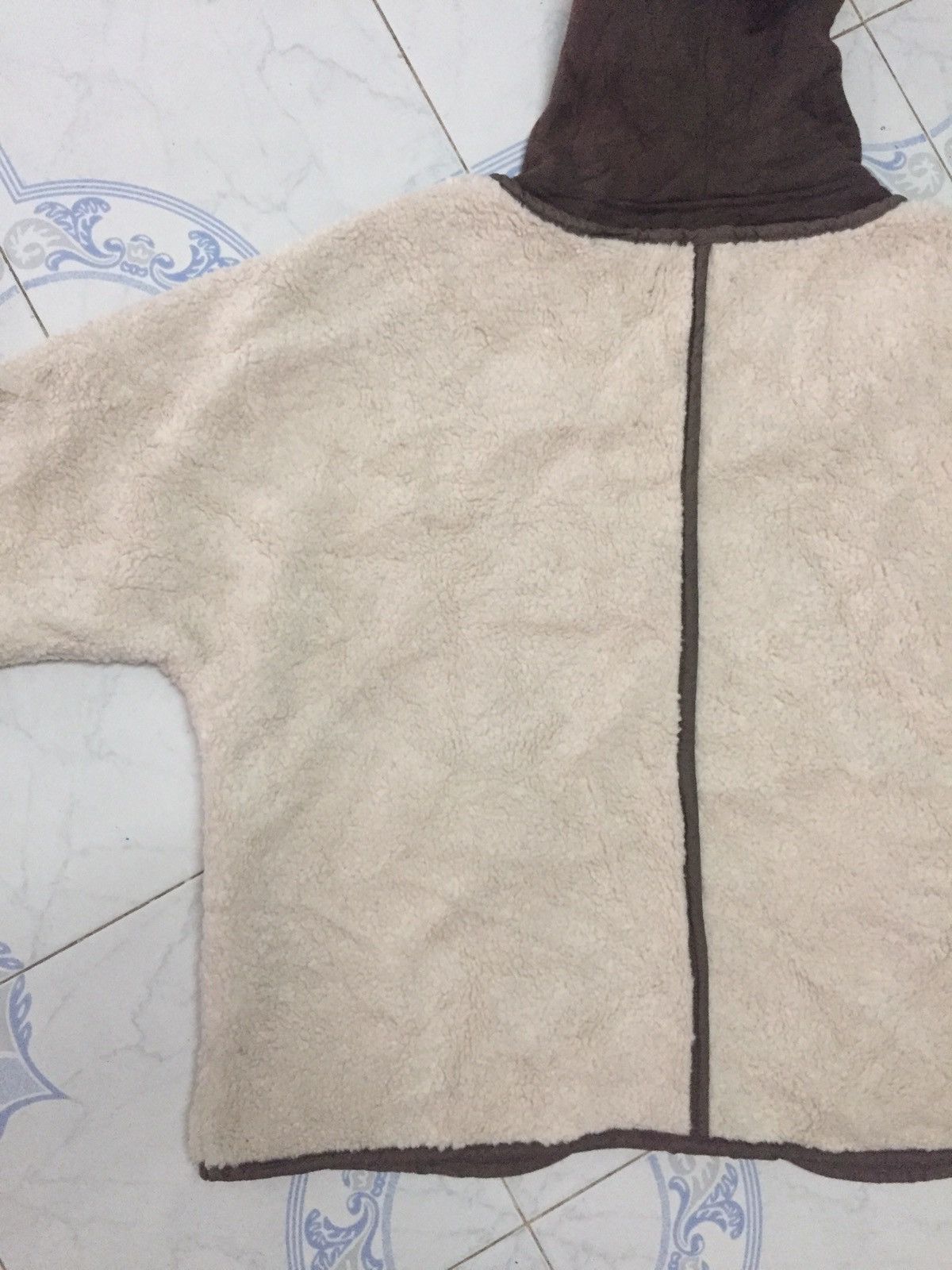 Japanese Brand RARE Design Chaeel Inside Out Fleece Zipper Hoodie Jacket Size US M / EU 48-50 / 2 - 10 Thumbnail