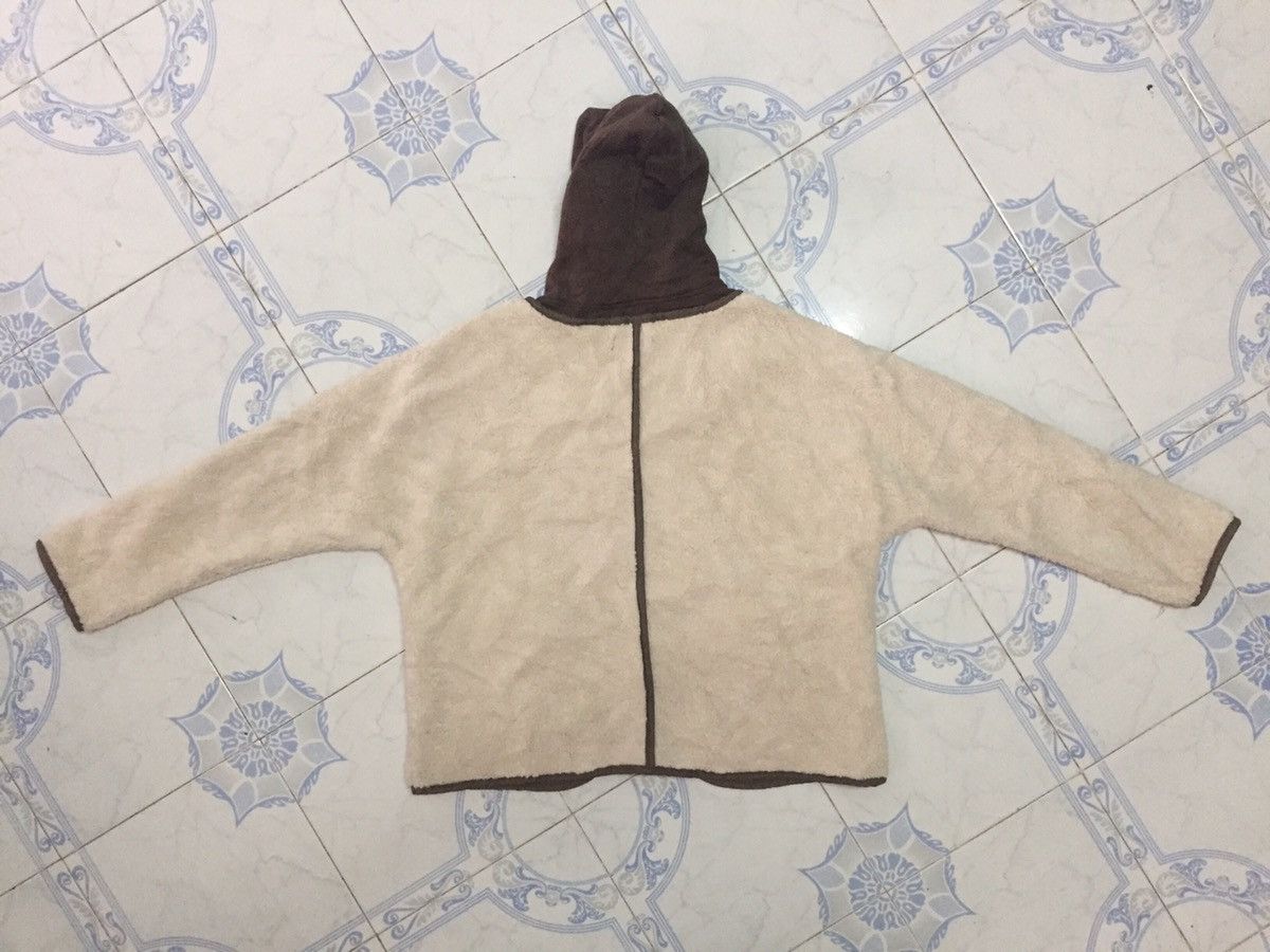 Japanese Brand RARE Design Chaeel Inside Out Fleece Zipper Hoodie Jacket Size US M / EU 48-50 / 2 - 8 Thumbnail