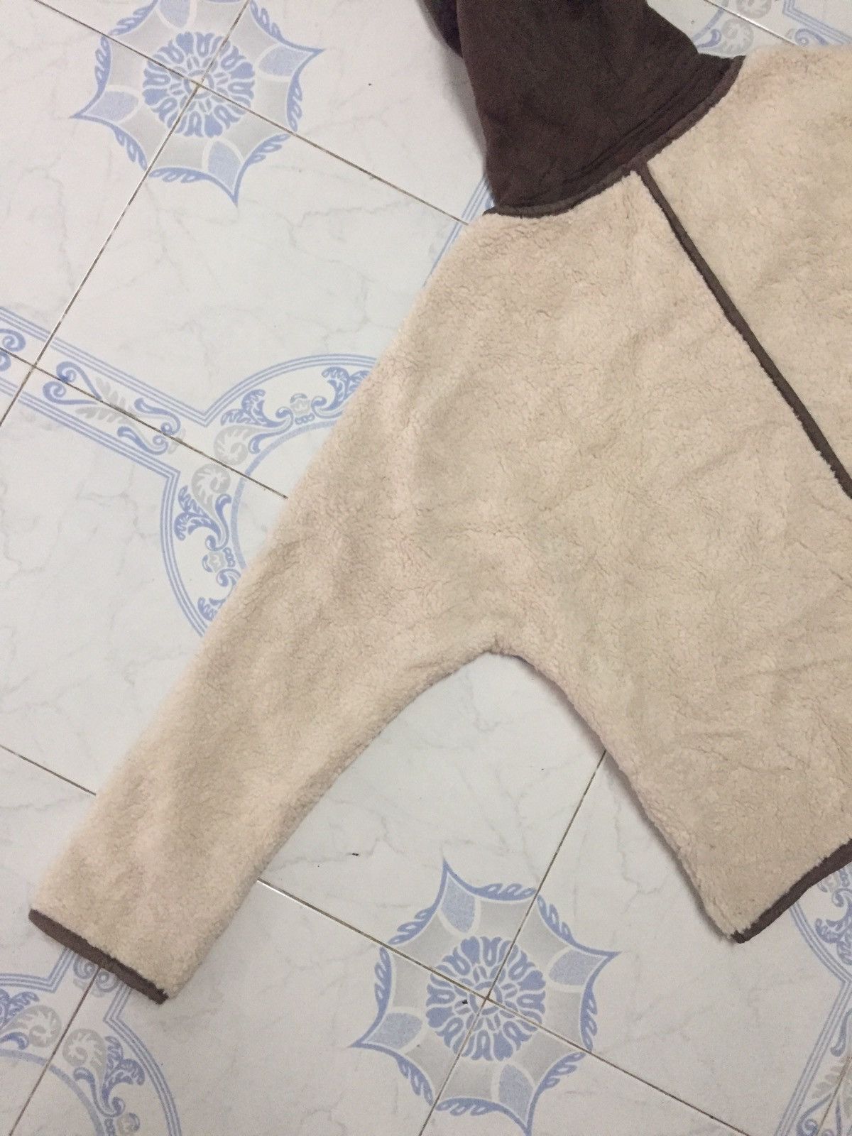 Japanese Brand RARE Design Chaeel Inside Out Fleece Zipper Hoodie Jacket Size US M / EU 48-50 / 2 - 9 Thumbnail