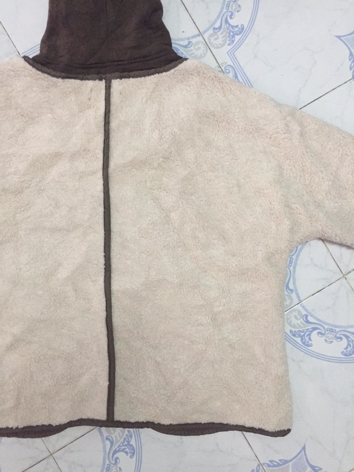 Japanese Brand RARE Design Chaeel Inside Out Fleece Zipper Hoodie Jacket Size US M / EU 48-50 / 2 - 11 Thumbnail