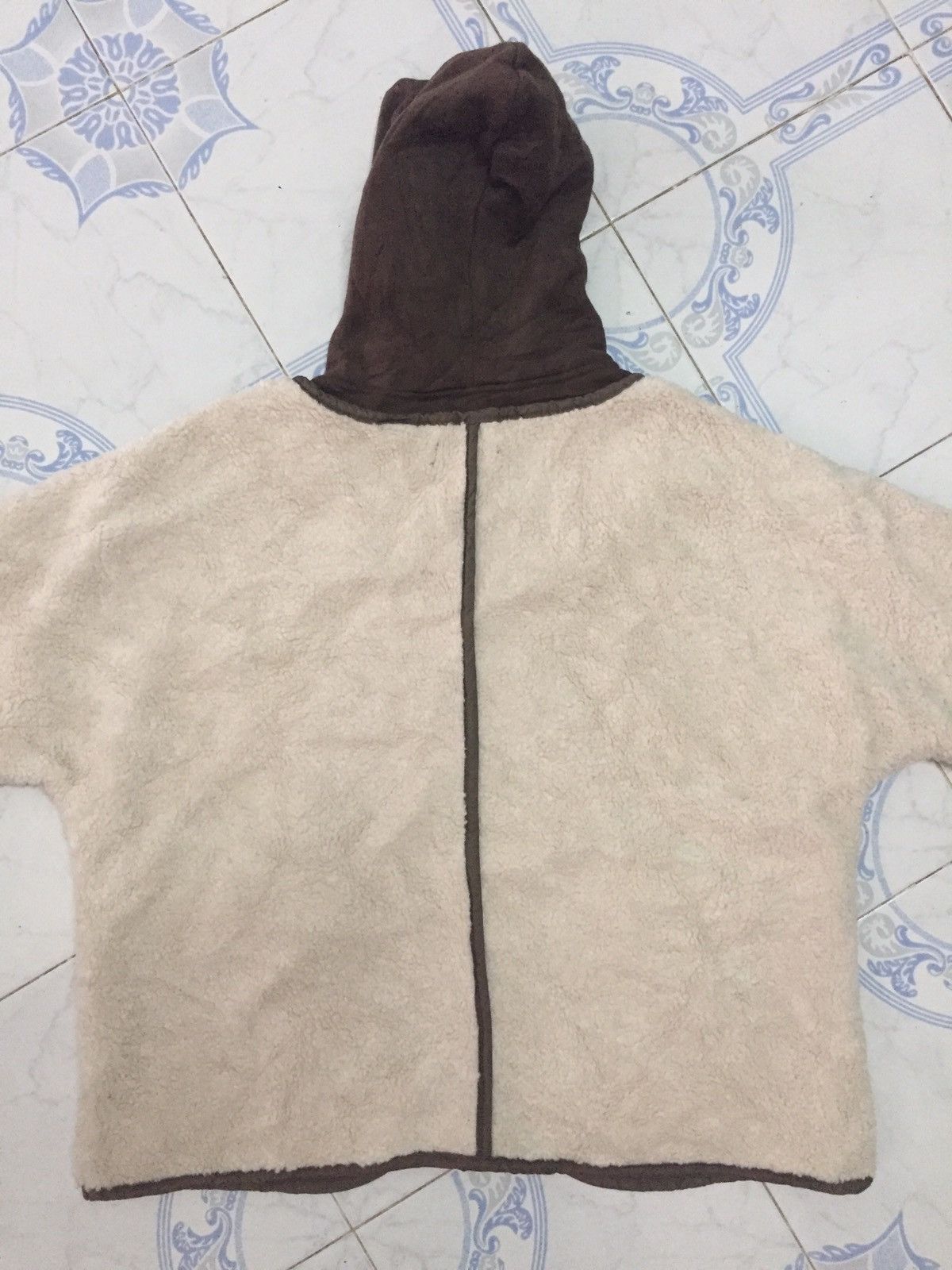 Japanese Brand RARE Design Chaeel Inside Out Fleece Zipper Hoodie Jacket Size US M / EU 48-50 / 2 - 13 Thumbnail
