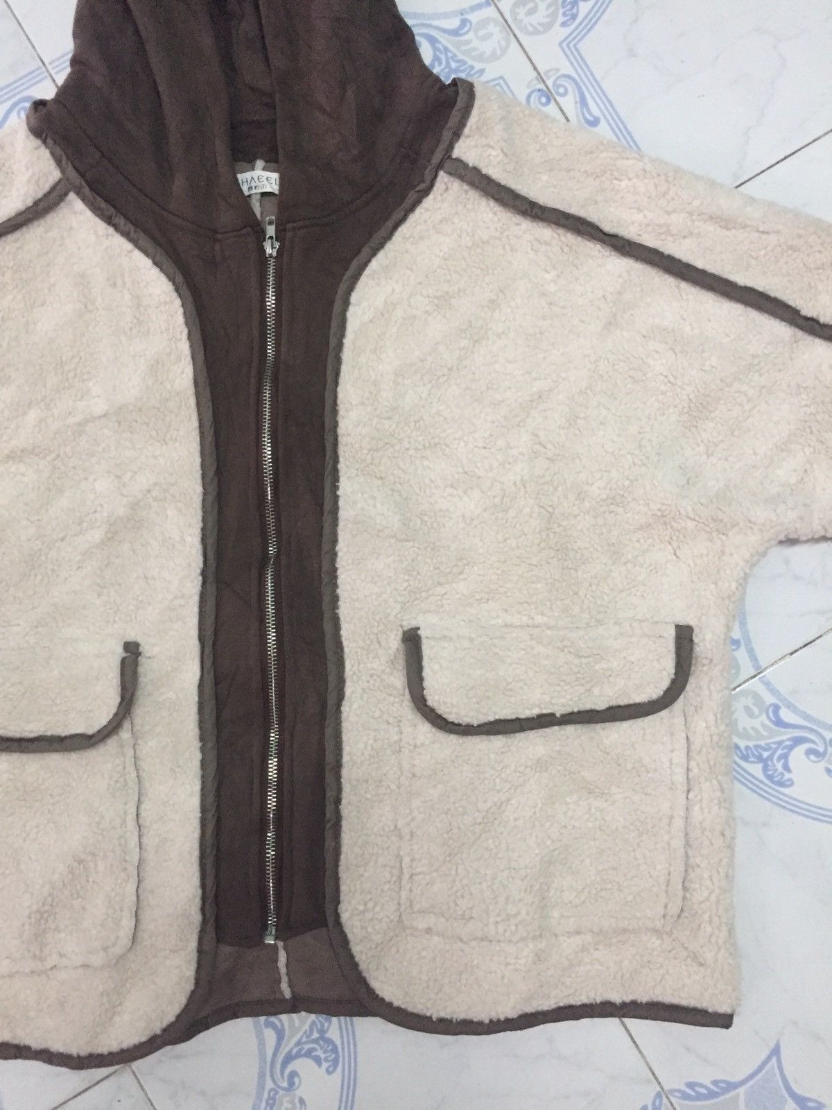 Japanese Brand RARE Design Chaeel Inside Out Fleece Zipper Hoodie Jacket Size US M / EU 48-50 / 2 - 4 Thumbnail