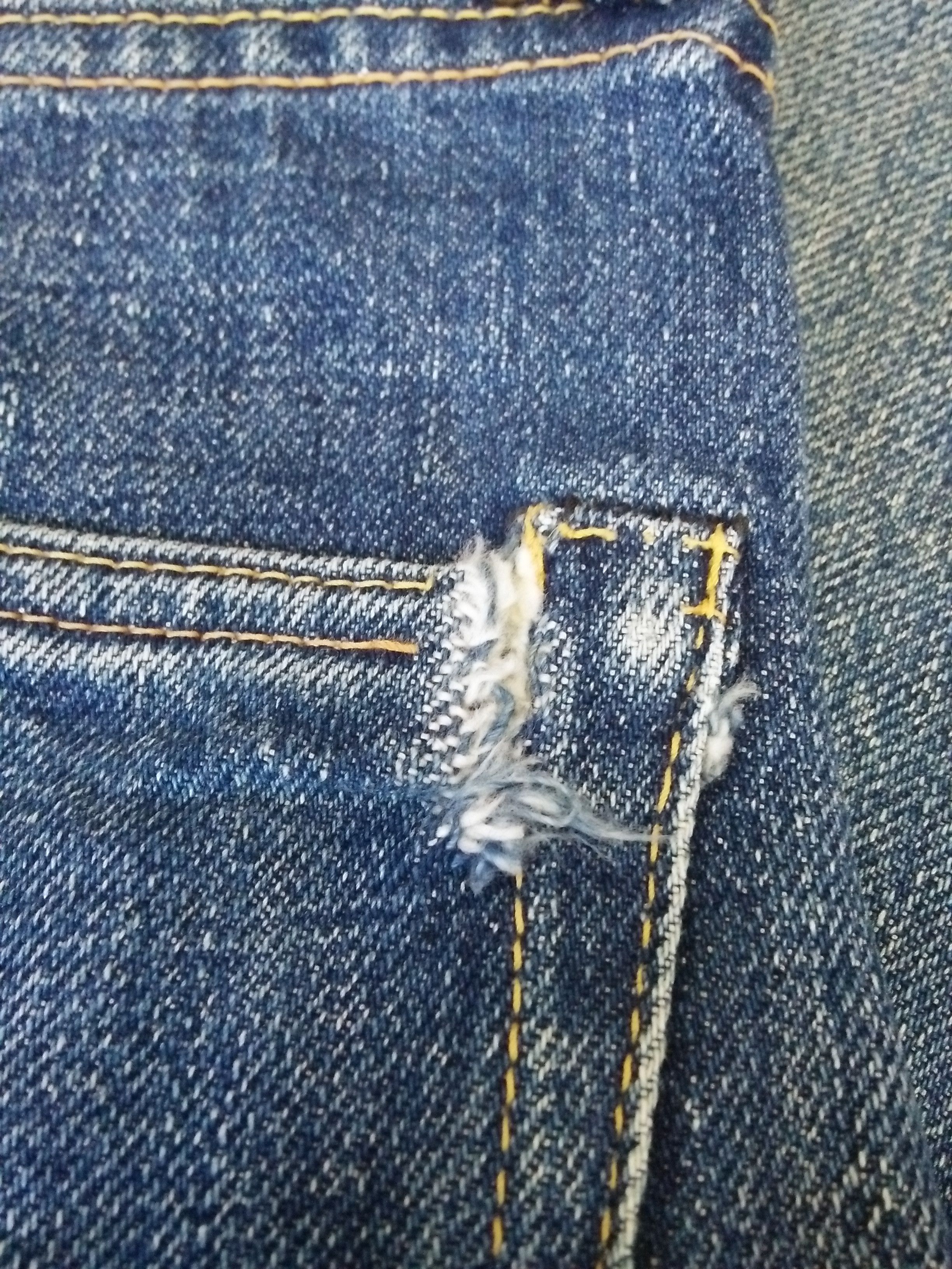 Evisu VTG EVIS EVISU DENIM SELVEDGE JAPAN OLD EVISU (B50) Size US 31 - 13 Thumbnail