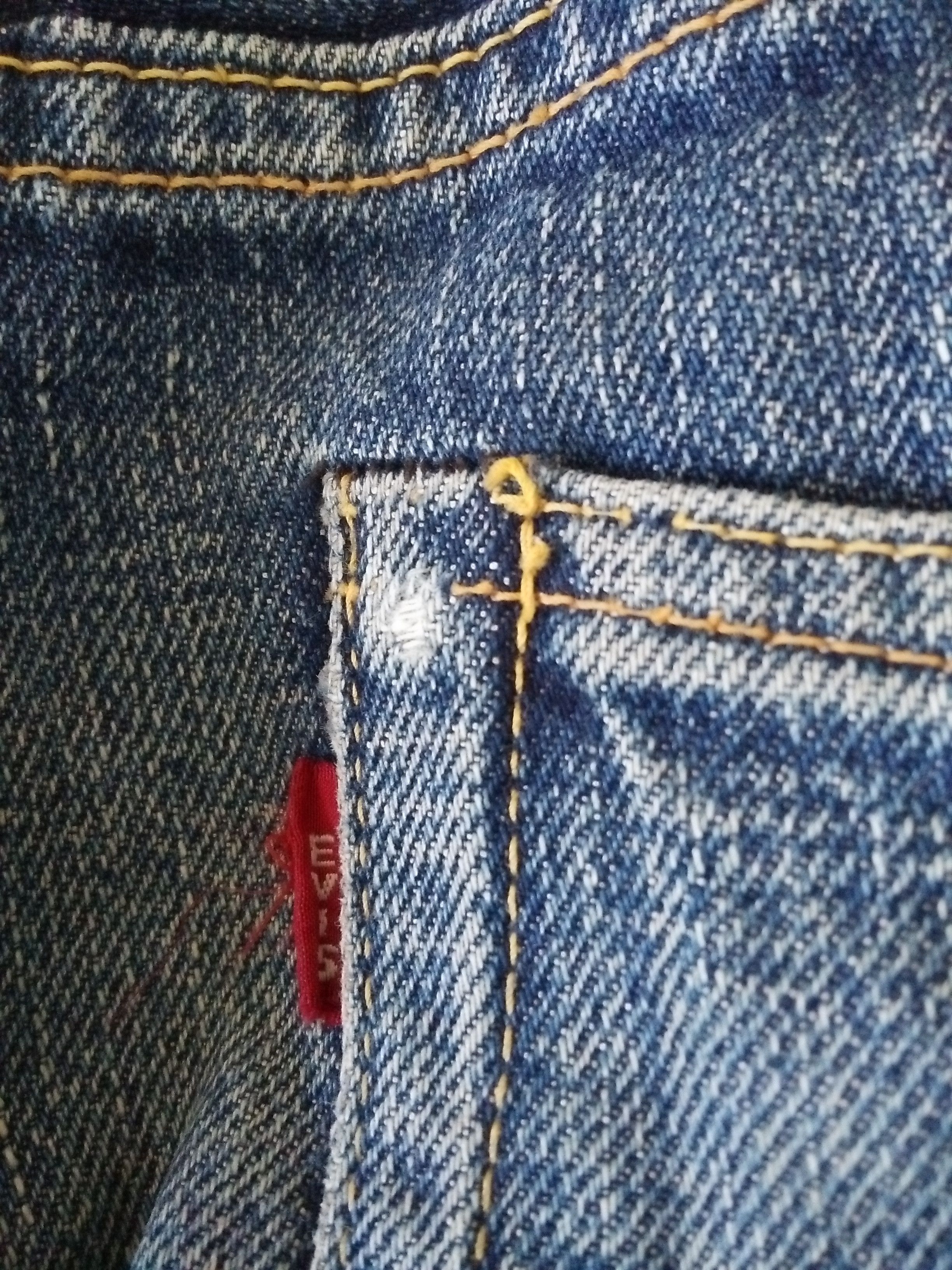 Evisu VTG EVIS EVISU DENIM SELVEDGE JAPAN OLD EVISU (B50) Size US 31 - 11 Thumbnail