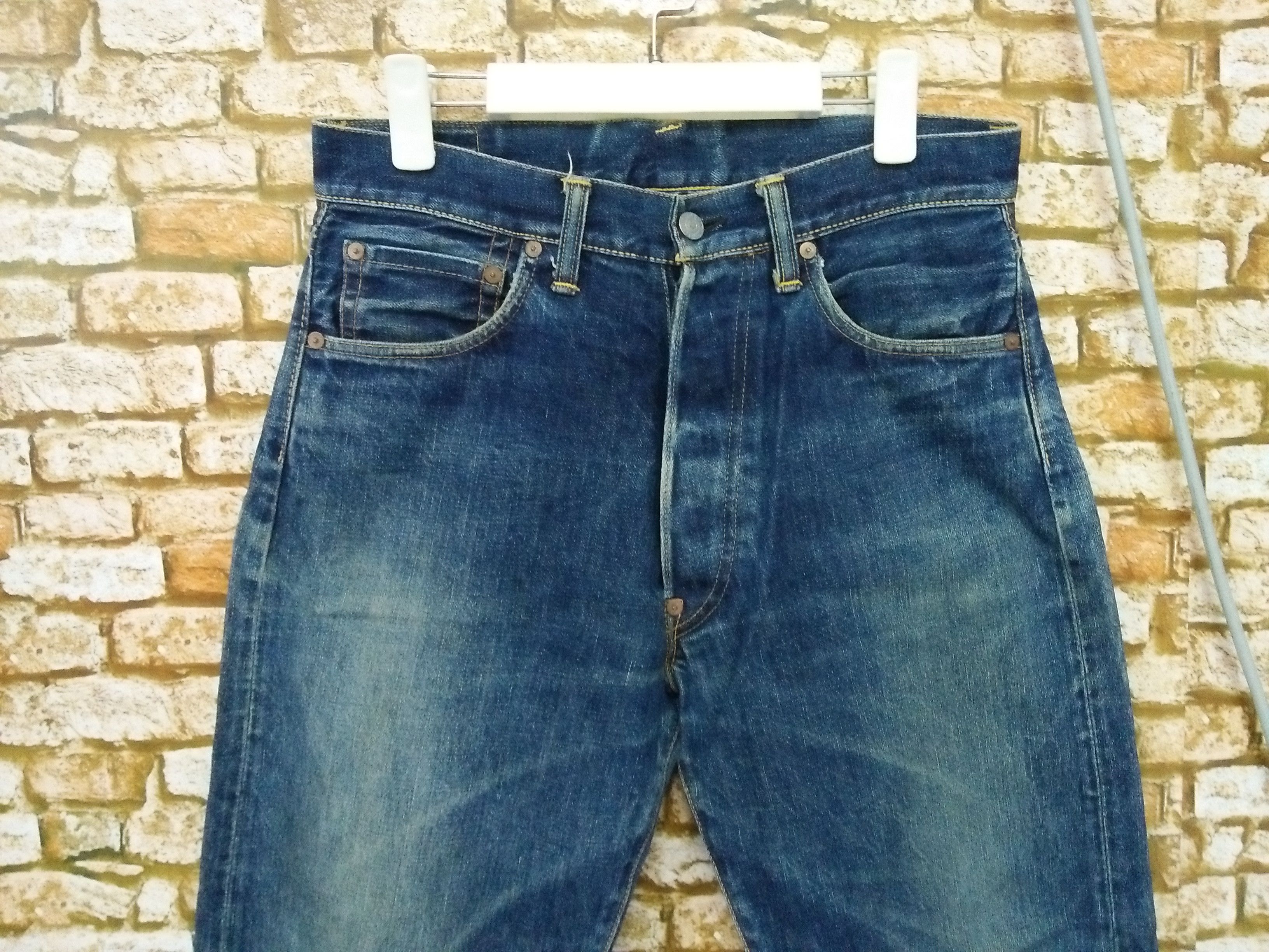 Evisu VTG EVIS EVISU DENIM SELVEDGE JAPAN OLD EVISU (B50) Size US 31 - 2 Thumbnail
