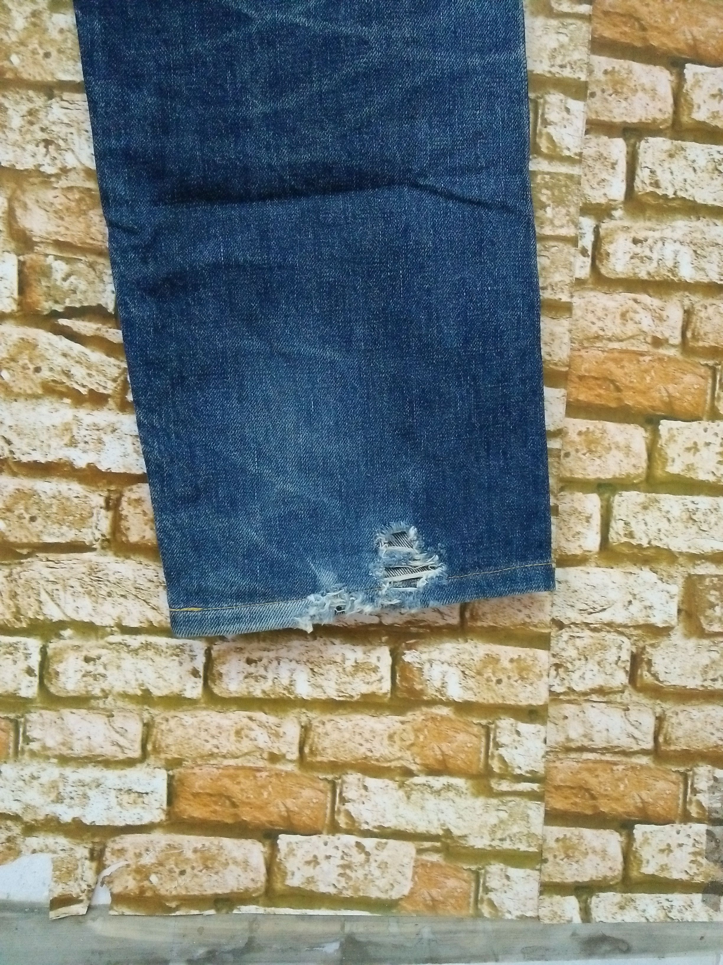 Evisu VTG EVIS EVISU DENIM SELVEDGE JAPAN OLD EVISU (B50) Size US 31 - 4 Thumbnail