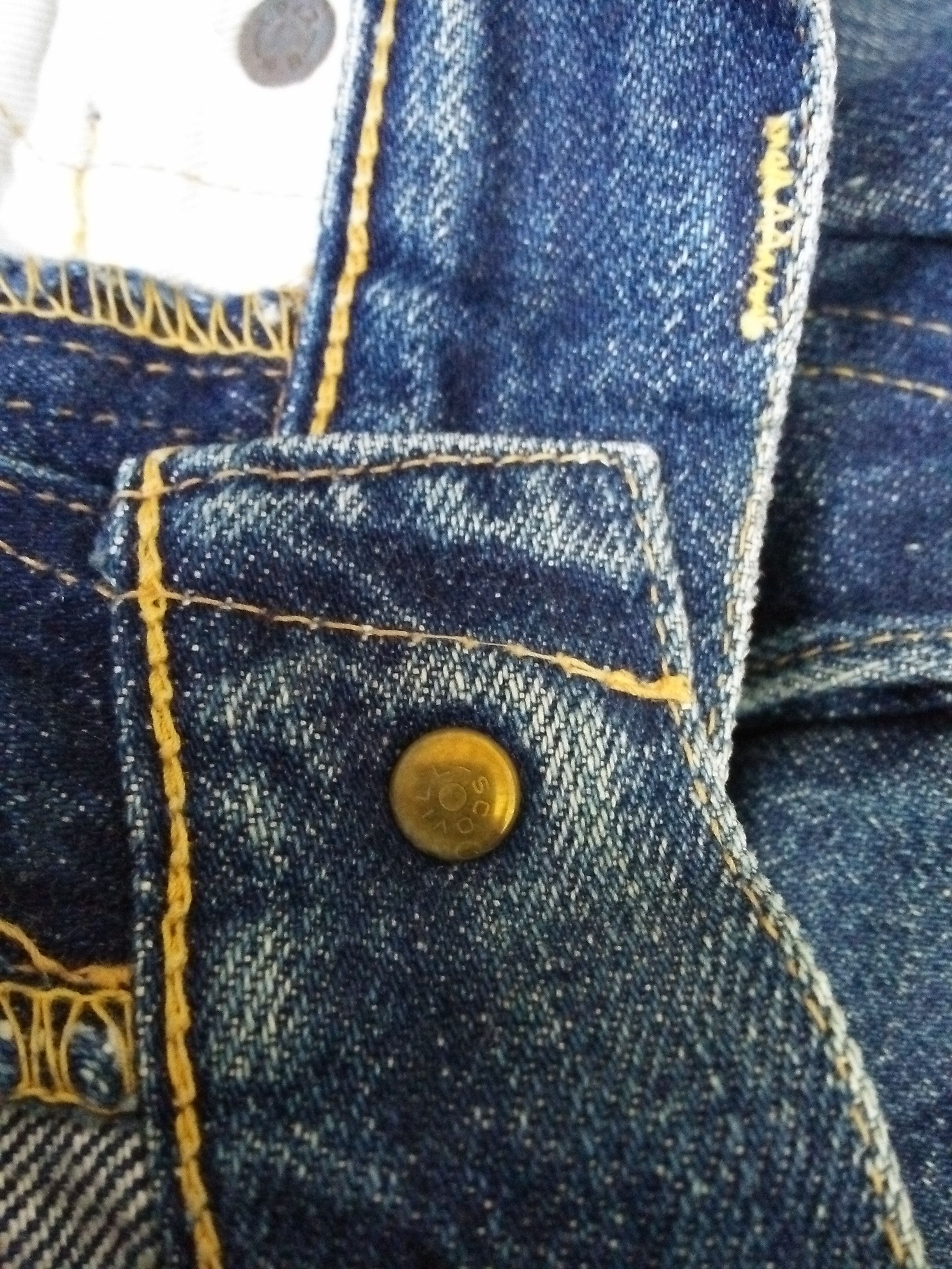 Evisu VTG EVIS EVISU DENIM SELVEDGE JAPAN OLD EVISU (B50) Size US 31 - 9 Thumbnail