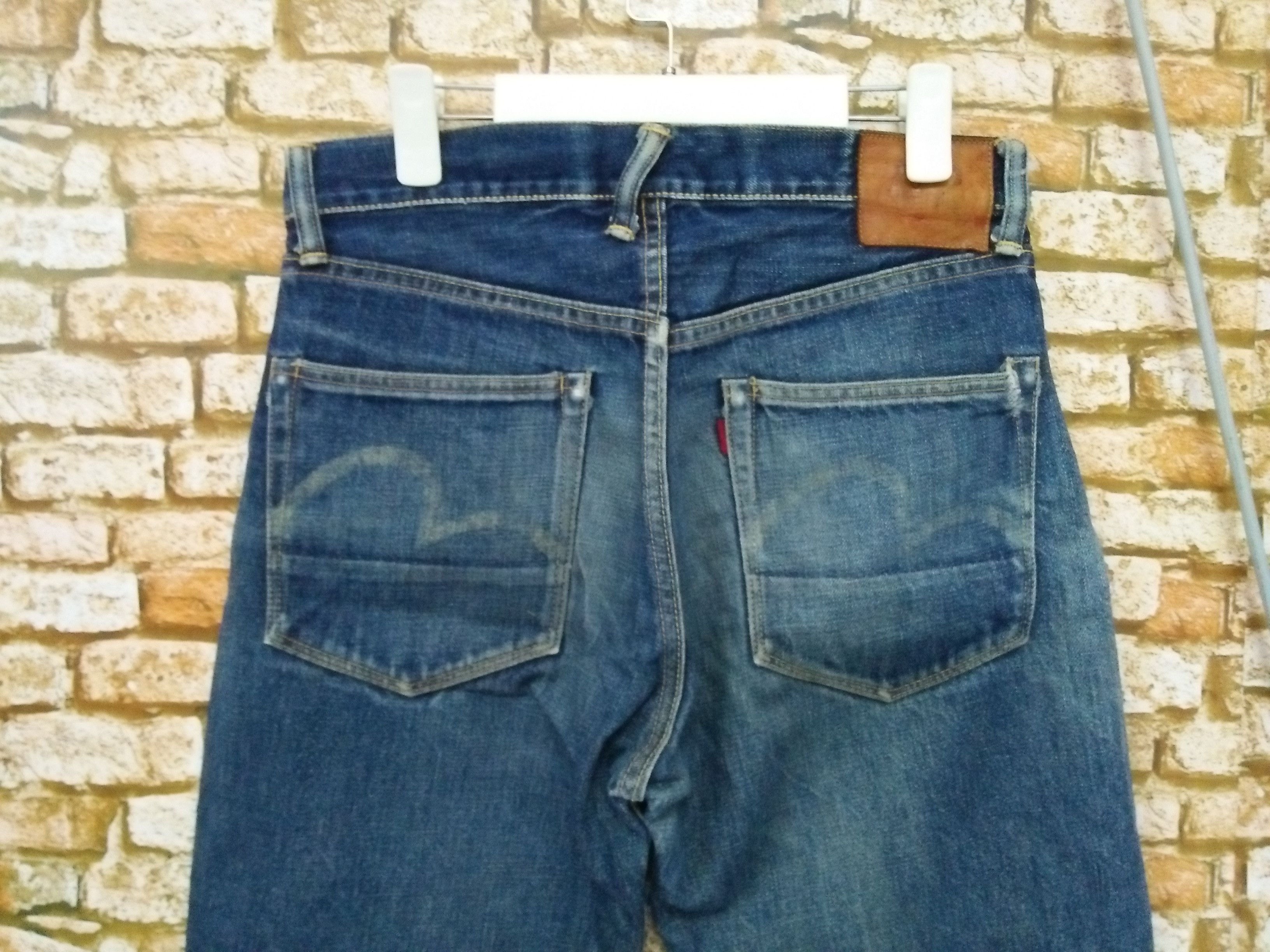 Evisu VTG EVIS EVISU DENIM SELVEDGE JAPAN OLD EVISU (B50) Size US 31 - 6 Thumbnail