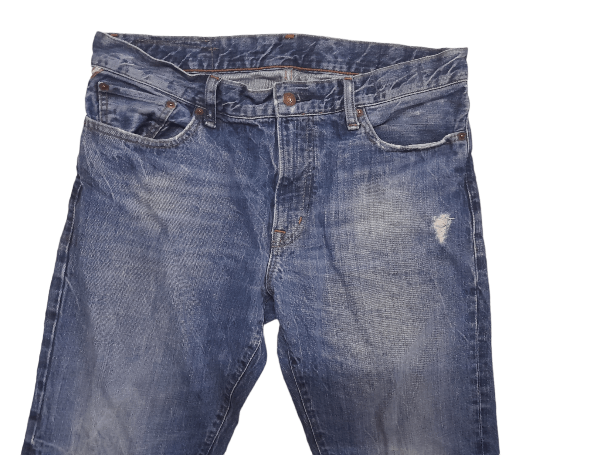 Polo Ralph Lauren Polo Ralph Lauren Distressed Denim (E53) W34 Size US 34 / EU 50 - 5 Thumbnail