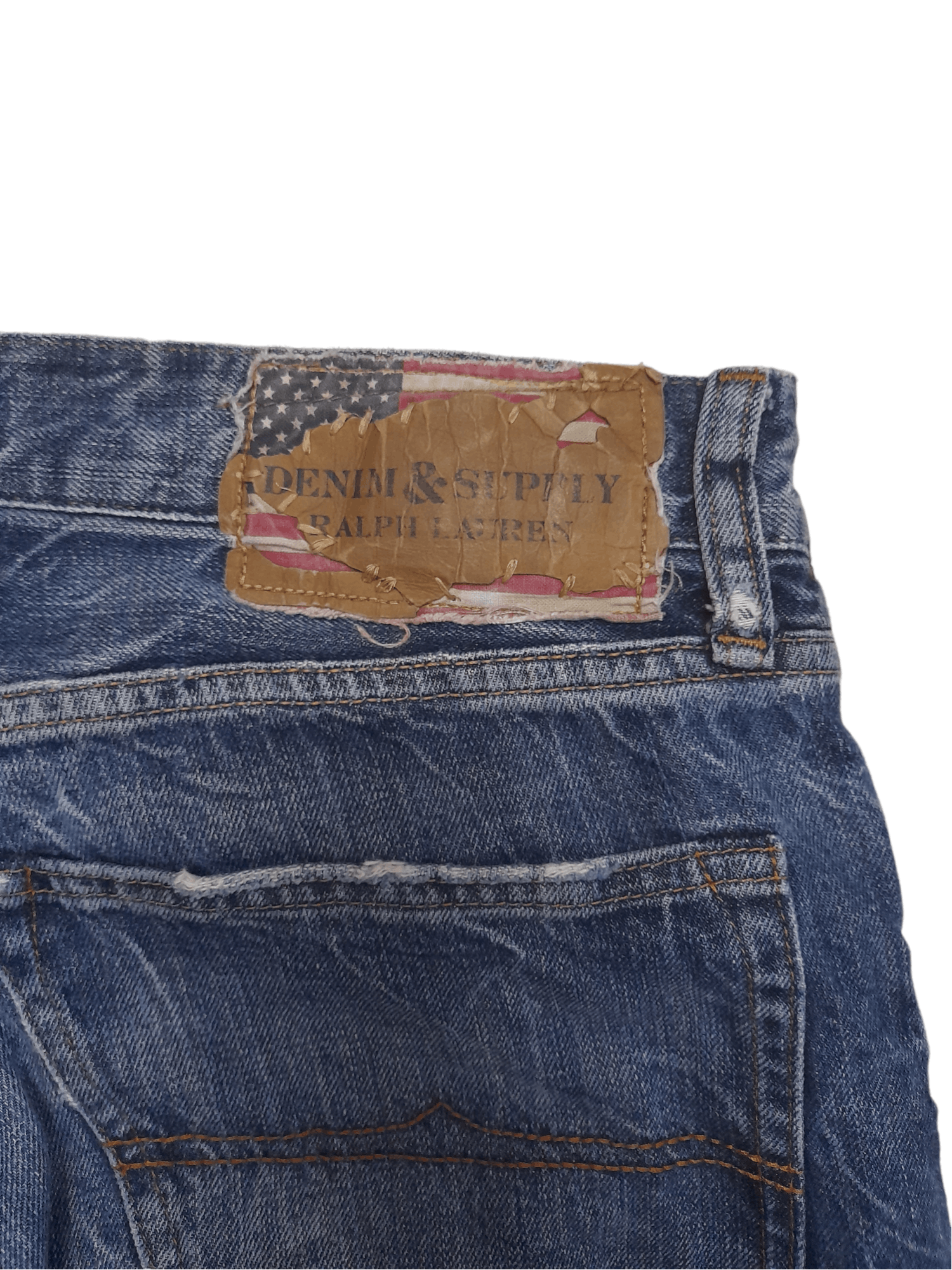 Polo Ralph Lauren Polo Ralph Lauren Distressed Denim (E53) W34 Size US 34 / EU 50 - 3 Thumbnail