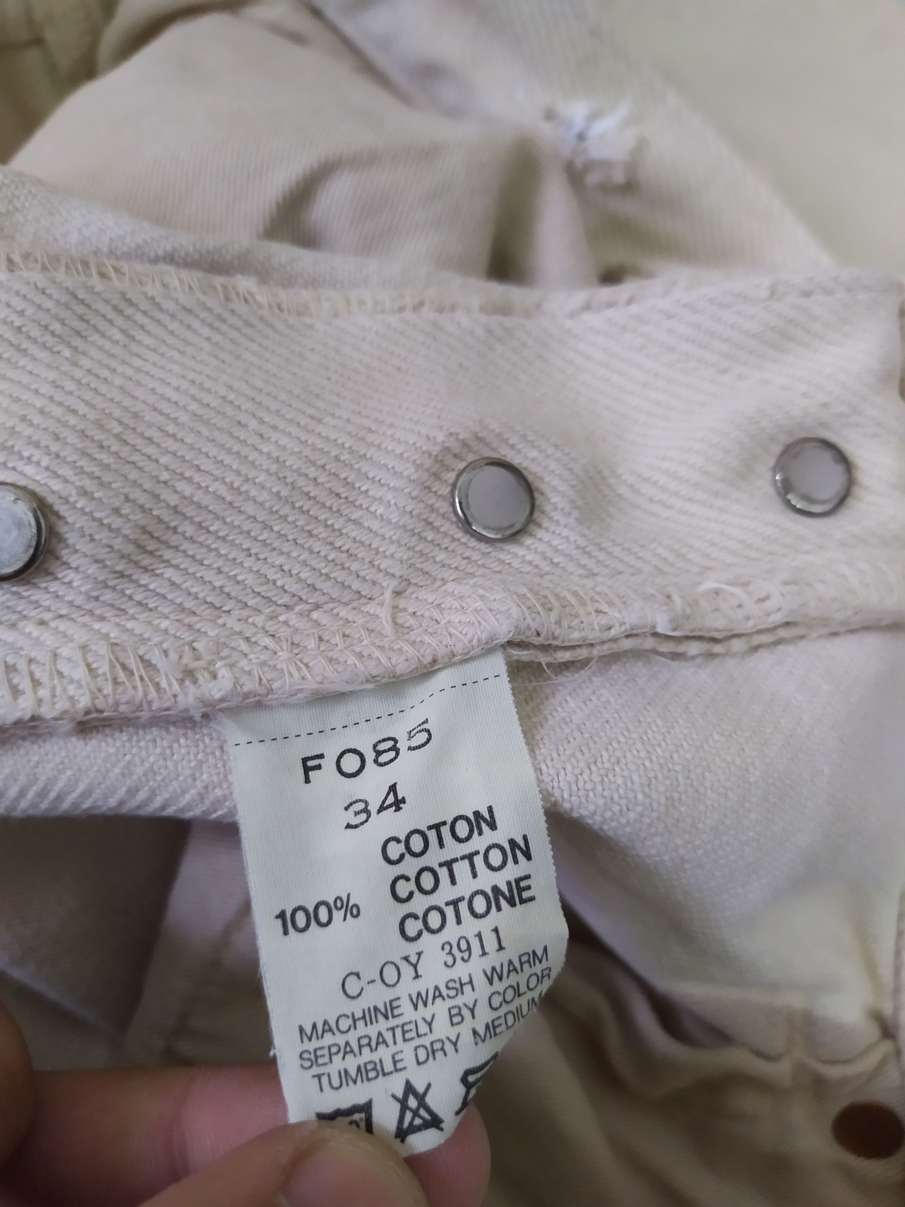 FOB Factory FOB FACTORY JAPAN SINGLE POCKET JEANS (B932) W35 Size US 35 - 9 Thumbnail