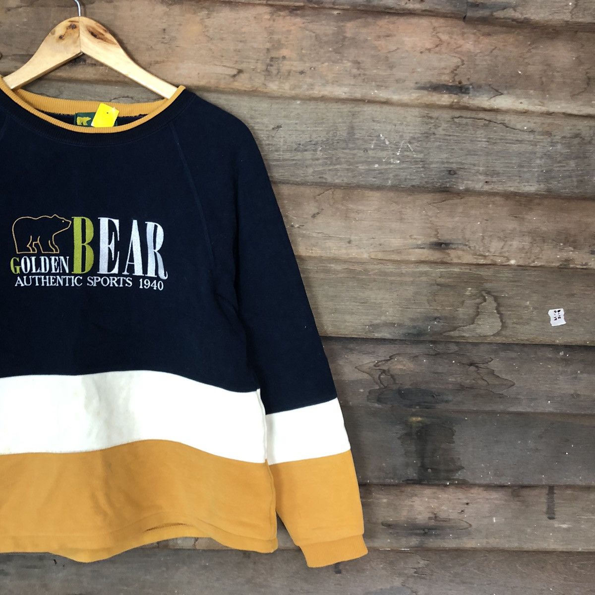 Golden Bear × Japanese Brand × Vintage Golden Bear Blue Sweatshirt #3882 Size US M / EU 48-50 / 2 - 5 Thumbnail