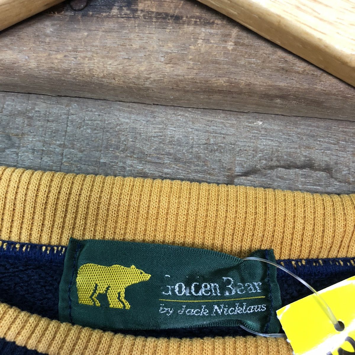 Golden Bear × Japanese Brand × Vintage Golden Bear Blue Sweatshirt #3882 Size US M / EU 48-50 / 2 - 12 Thumbnail