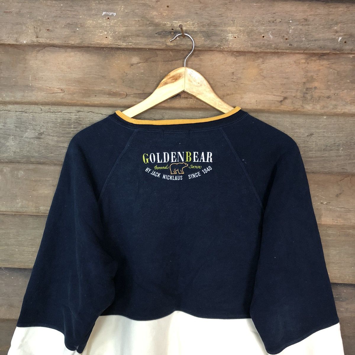 Golden Bear × Japanese Brand × Vintage Golden Bear Blue Sweatshirt #3882 Size US M / EU 48-50 / 2 - 14 Thumbnail
