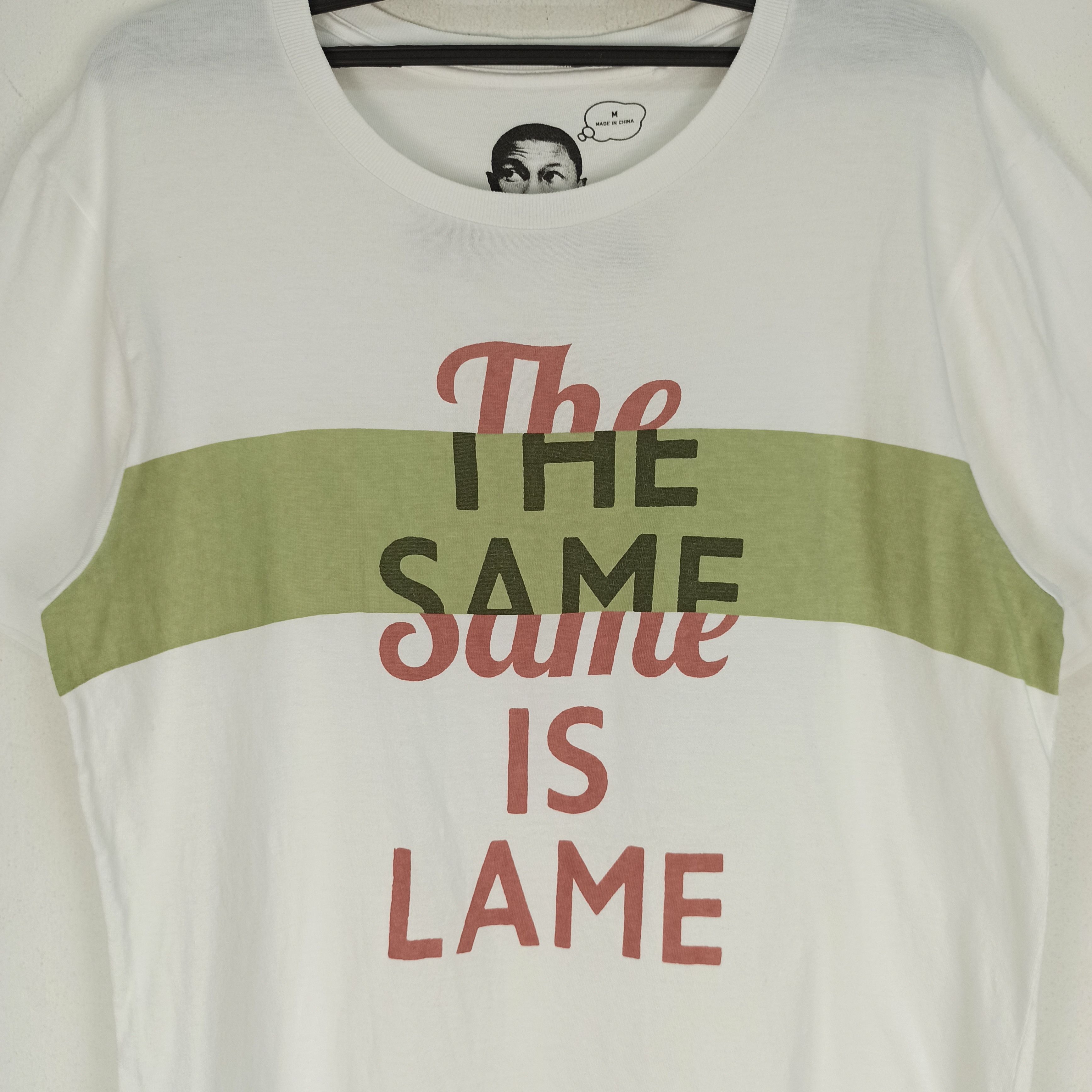 Japanese Brand 🔥Rare🔥 Pharrell Williams I Am Other The Same Is Lame Shirt Size US M / EU 48-50 / 2 - 2 Thumbnail