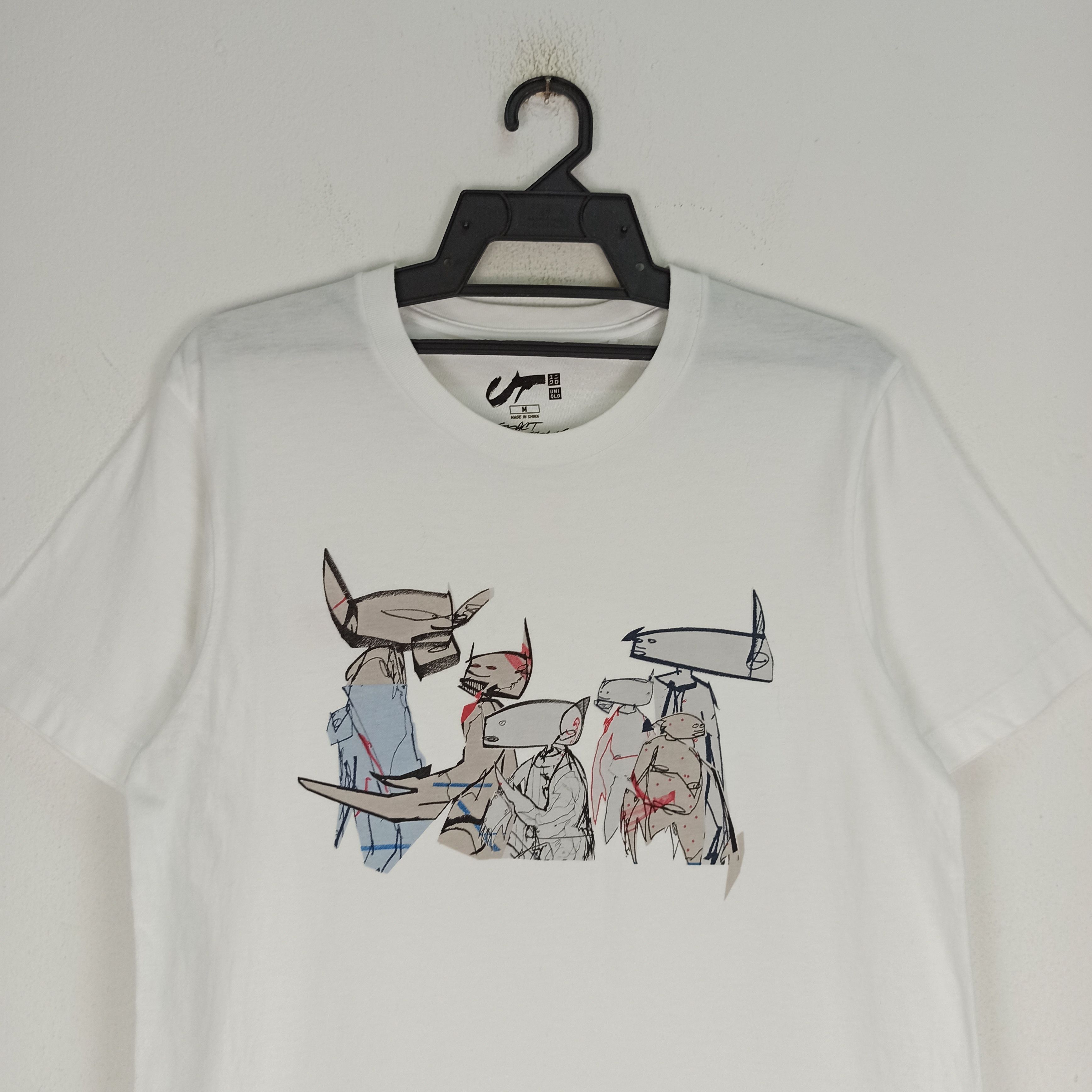 Futura × Uniqlo 🔥Rare🔥 Art Futura X Uniqlo White Tshirt Size US M / EU 48-50 / 2 - 2 Thumbnail