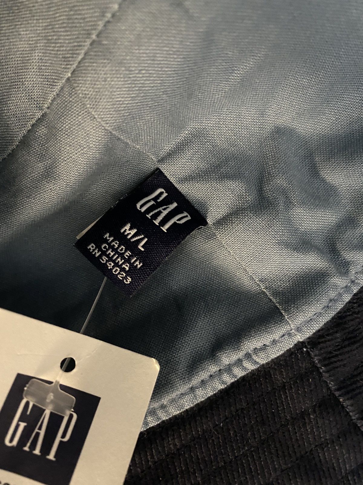 Gap Vintage NWT 2003 Y2K Gap Blue Bucket Hat New Size ONE SIZE - 8 Thumbnail