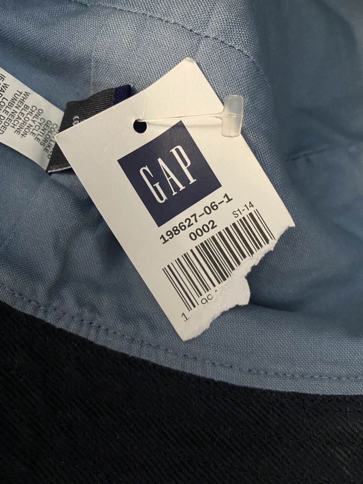 Gap Vintage NWT 2003 Y2K Gap Blue Bucket Hat New Size ONE SIZE - 7 Thumbnail