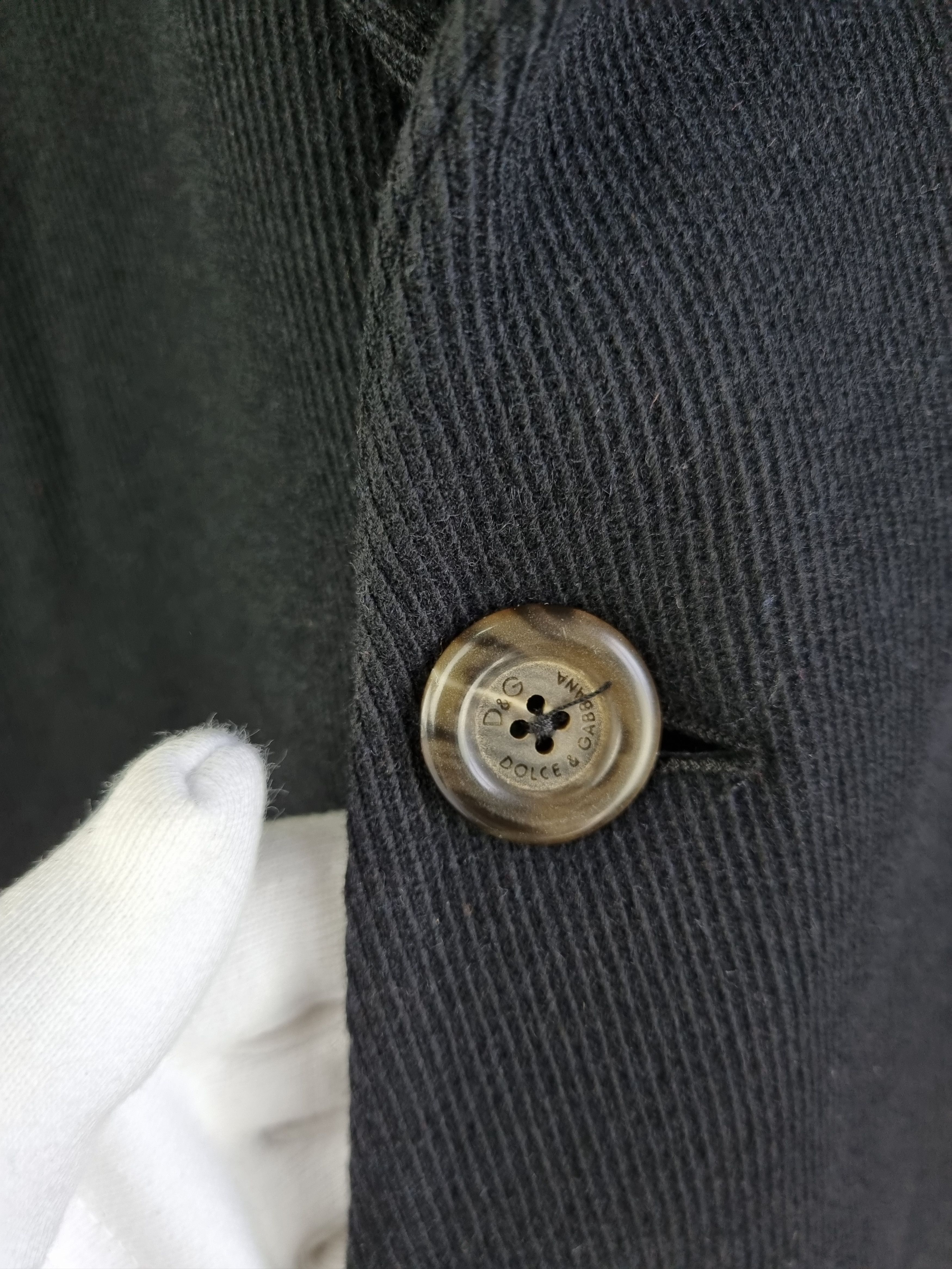 Dolce & Gabbana Dolce and Gabbana Wool Coat Made in Italy Size US L / EU 52-54 / 3 - 15 Thumbnail