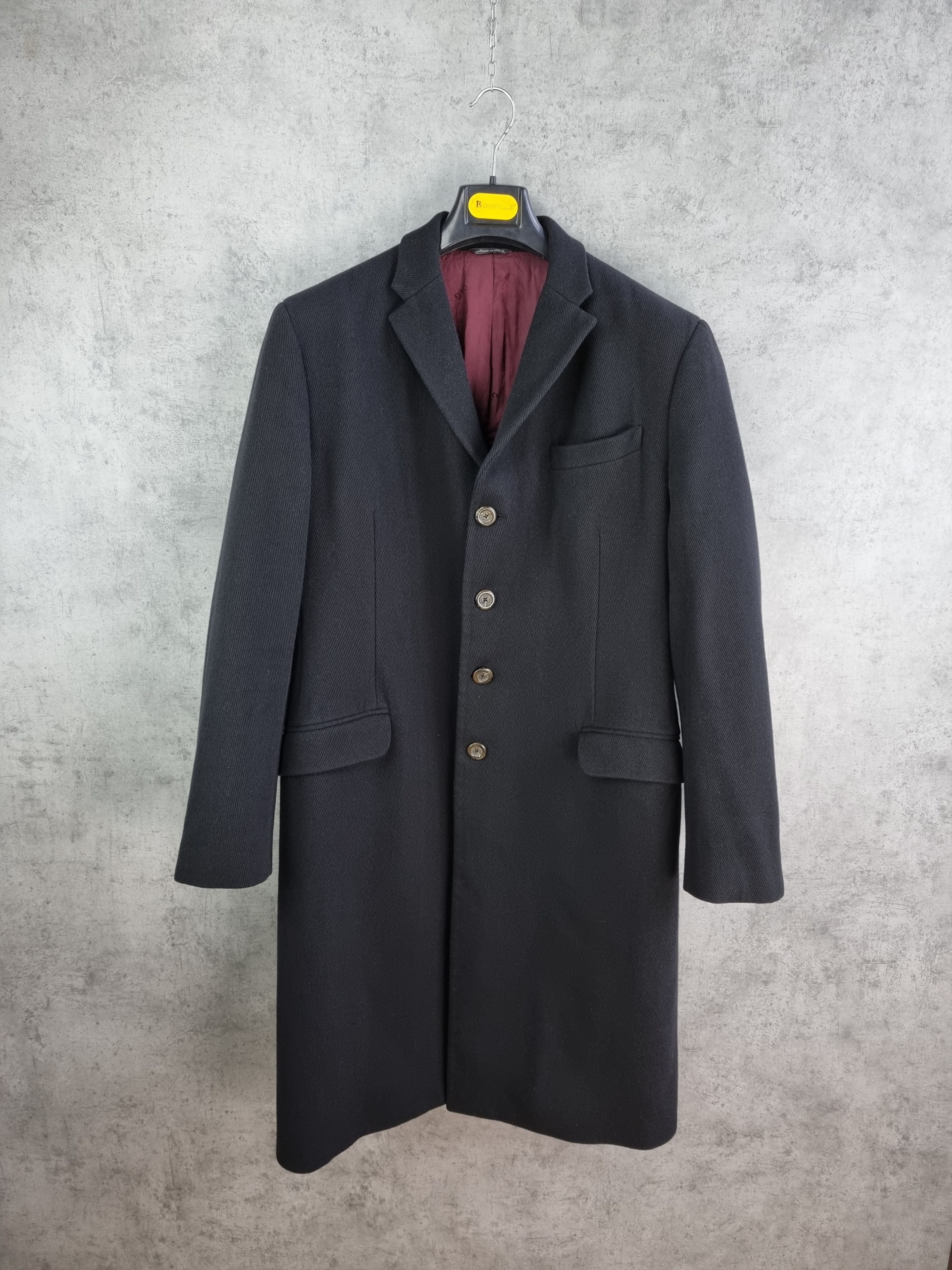 Dolce & Gabbana Dolce and Gabbana Wool Coat Made in Italy Size US L / EU 52-54 / 3 - 2 Thumbnail
