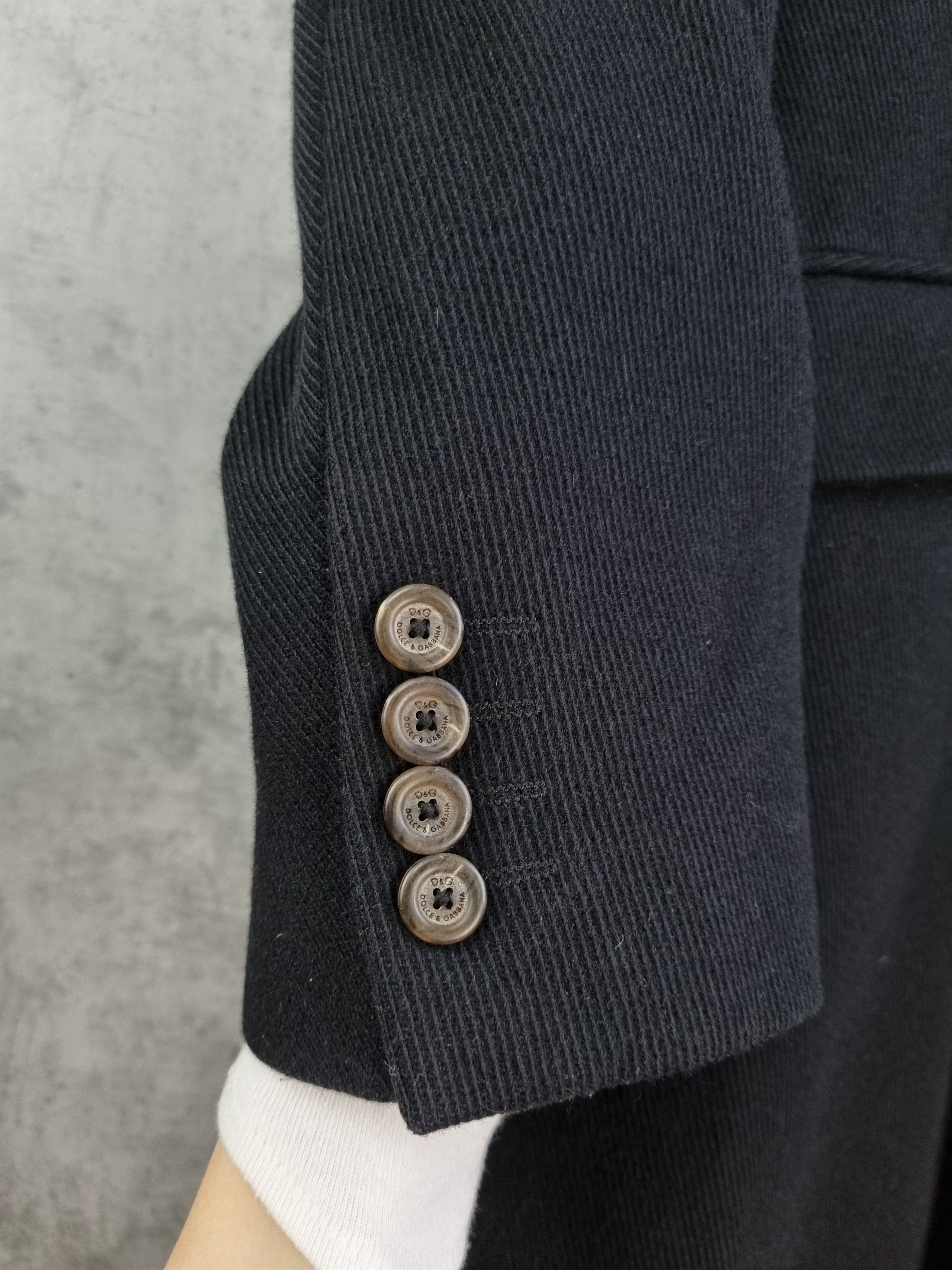Dolce & Gabbana Dolce and Gabbana Wool Coat Made in Italy Size US L / EU 52-54 / 3 - 11 Thumbnail