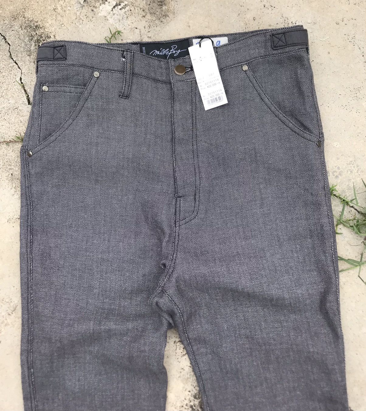 Japanese Brand Milkboy Japan Harringbone Twill Pant Size US 32 / EU 48 - 3 Thumbnail