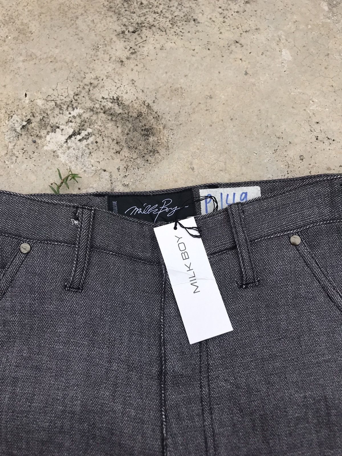 Japanese Brand Milkboy Japan Harringbone Twill Pant Size US 32 / EU 48 - 6 Thumbnail