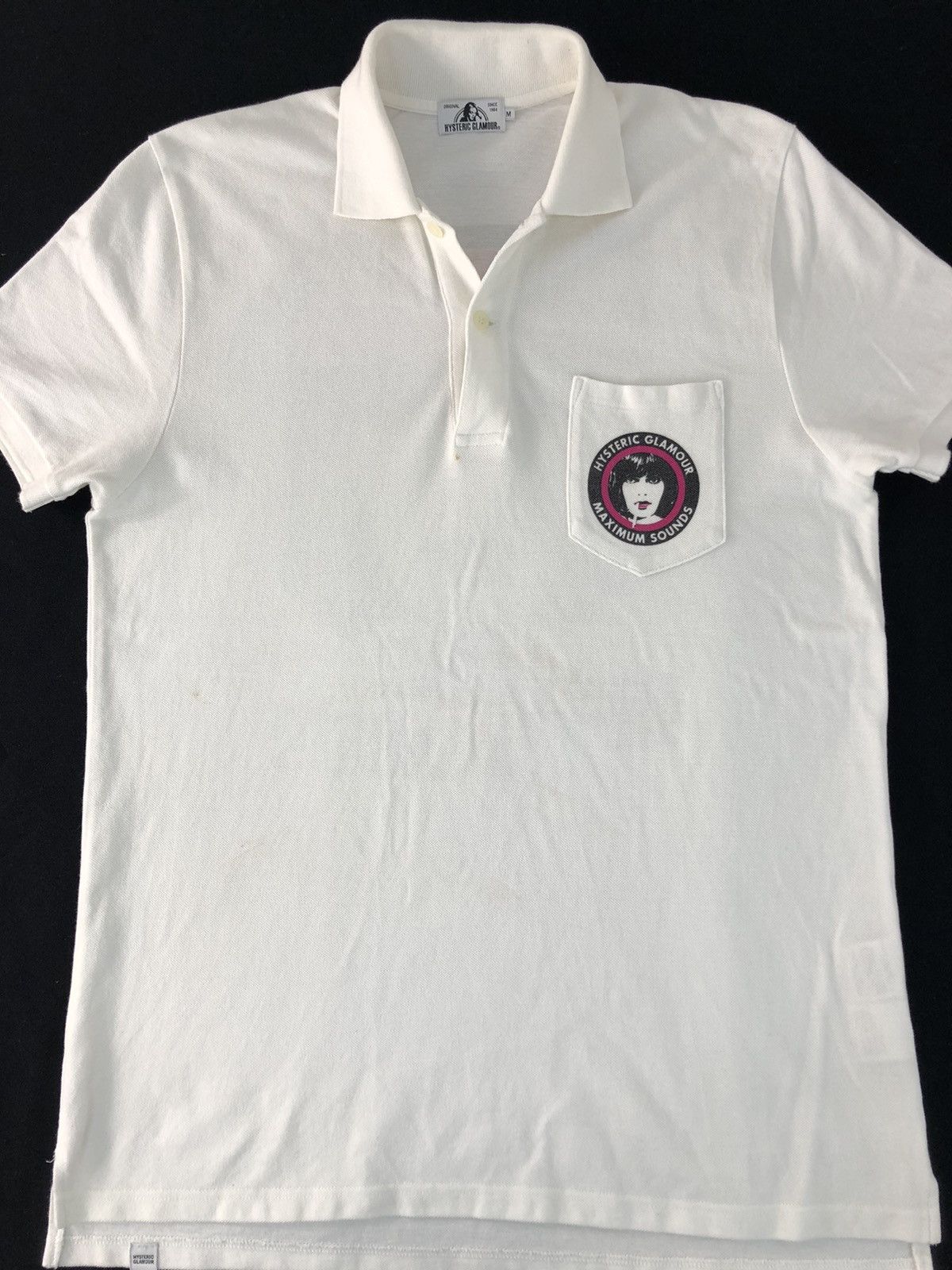 Hysteric Glamour × Japanese Brand Rare Hysteric Glamour Maximum Sounds Graphic Screen Polo Tee Size M / US 6-8 / IT 42-44 - 3 Thumbnail