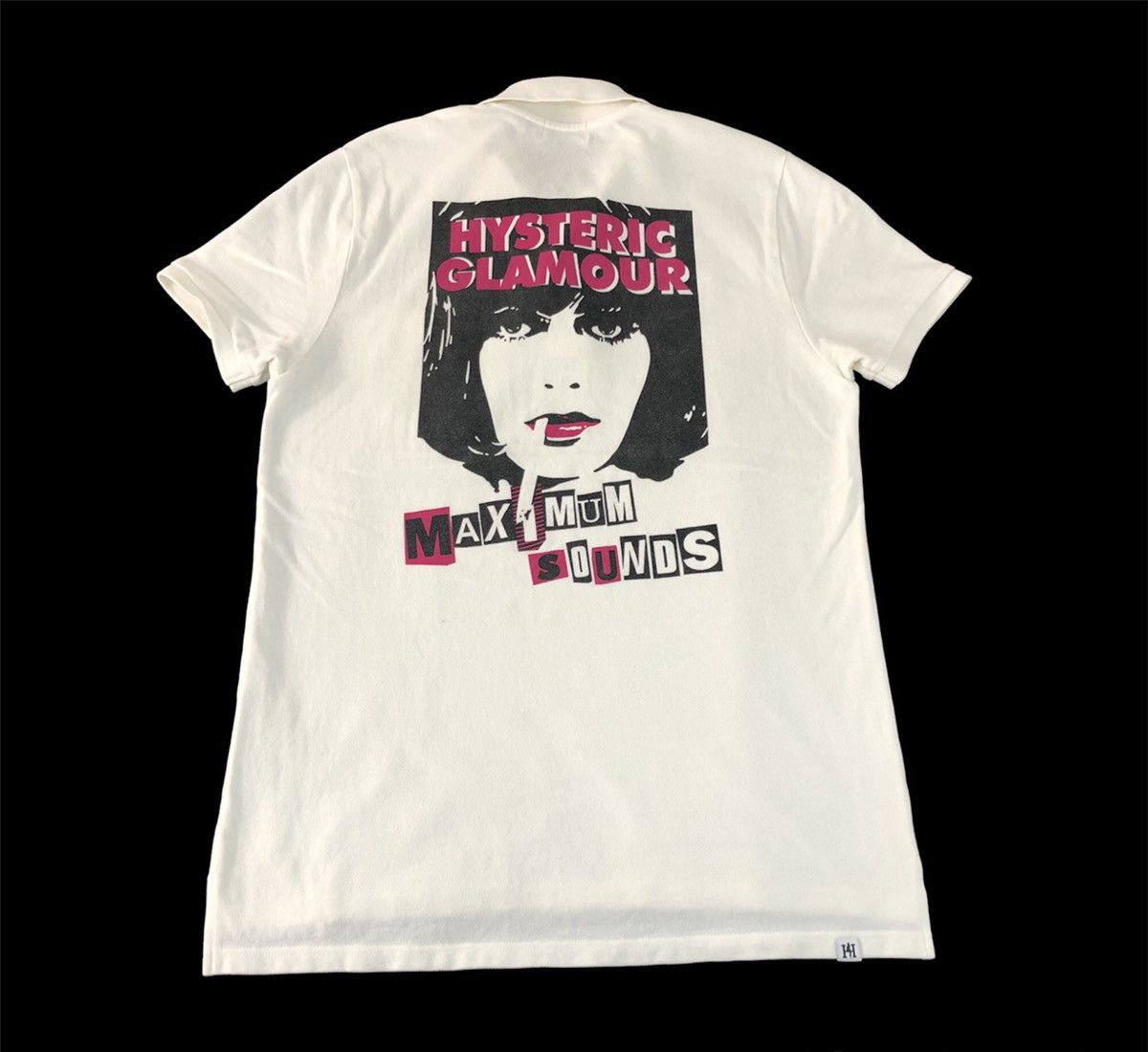 Hysteric Glamour × Japanese Brand Rare Hysteric Glamour Maximum Sounds Graphic Screen Polo Tee Size M / US 6-8 / IT 42-44 - 1 Thumbnail