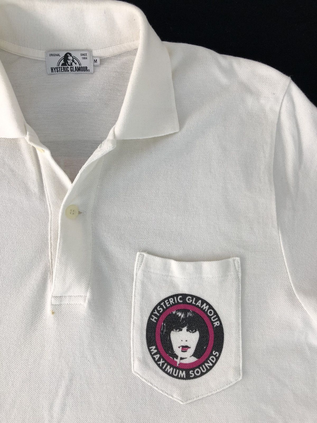 Hysteric Glamour × Japanese Brand Rare Hysteric Glamour Maximum Sounds Graphic Screen Polo Tee Size M / US 6-8 / IT 42-44 - 5 Thumbnail