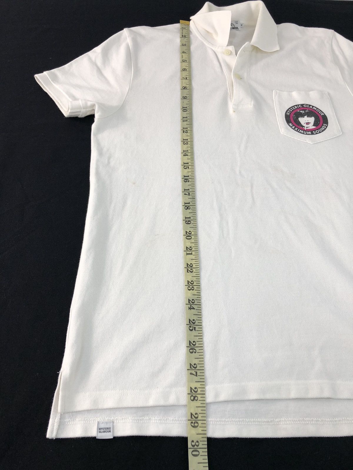 Hysteric Glamour × Japanese Brand Rare Hysteric Glamour Maximum Sounds Graphic Screen Polo Tee Size M / US 6-8 / IT 42-44 - 13 Thumbnail