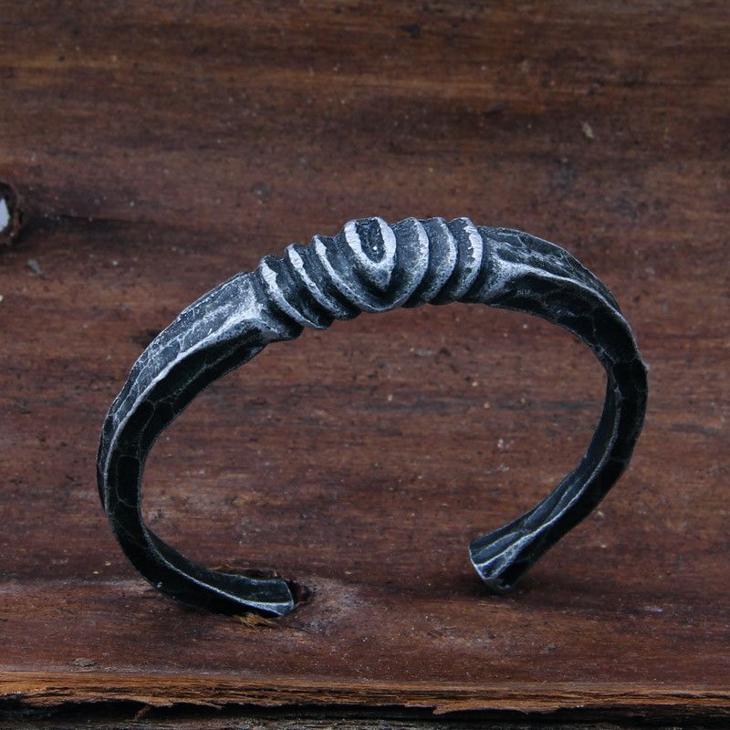 Jewelry 316L Stainless Steel Deep Twist Bangle Bracelet Size ONE SIZE - 5 Thumbnail