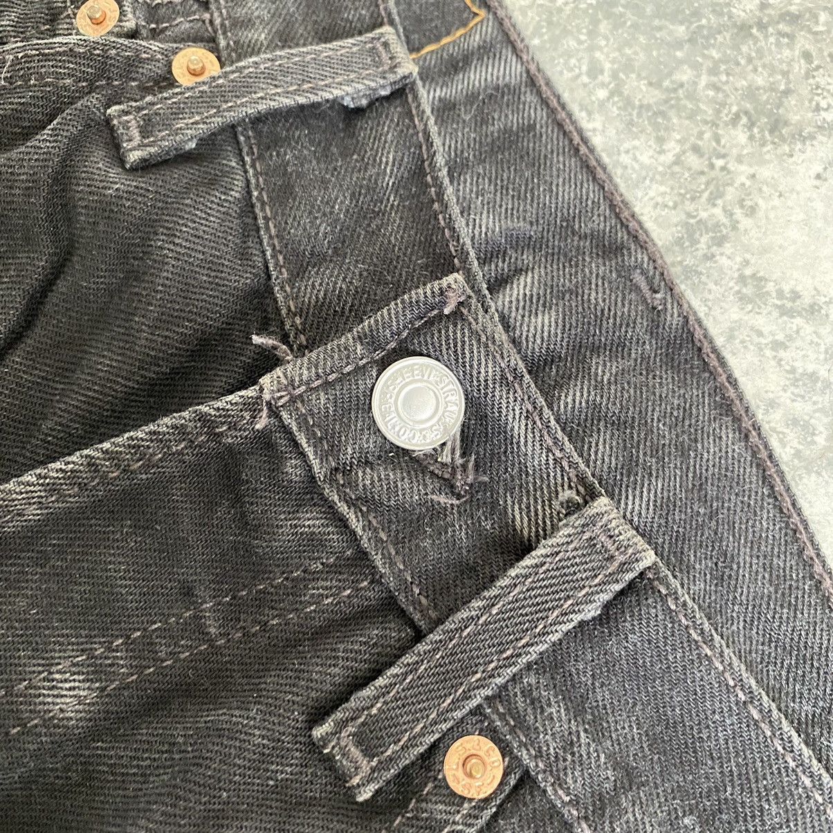 Levi's Vintage 1997 Levi's 501 Faded Black Denim Jeans Size US 29 - 7 Thumbnail