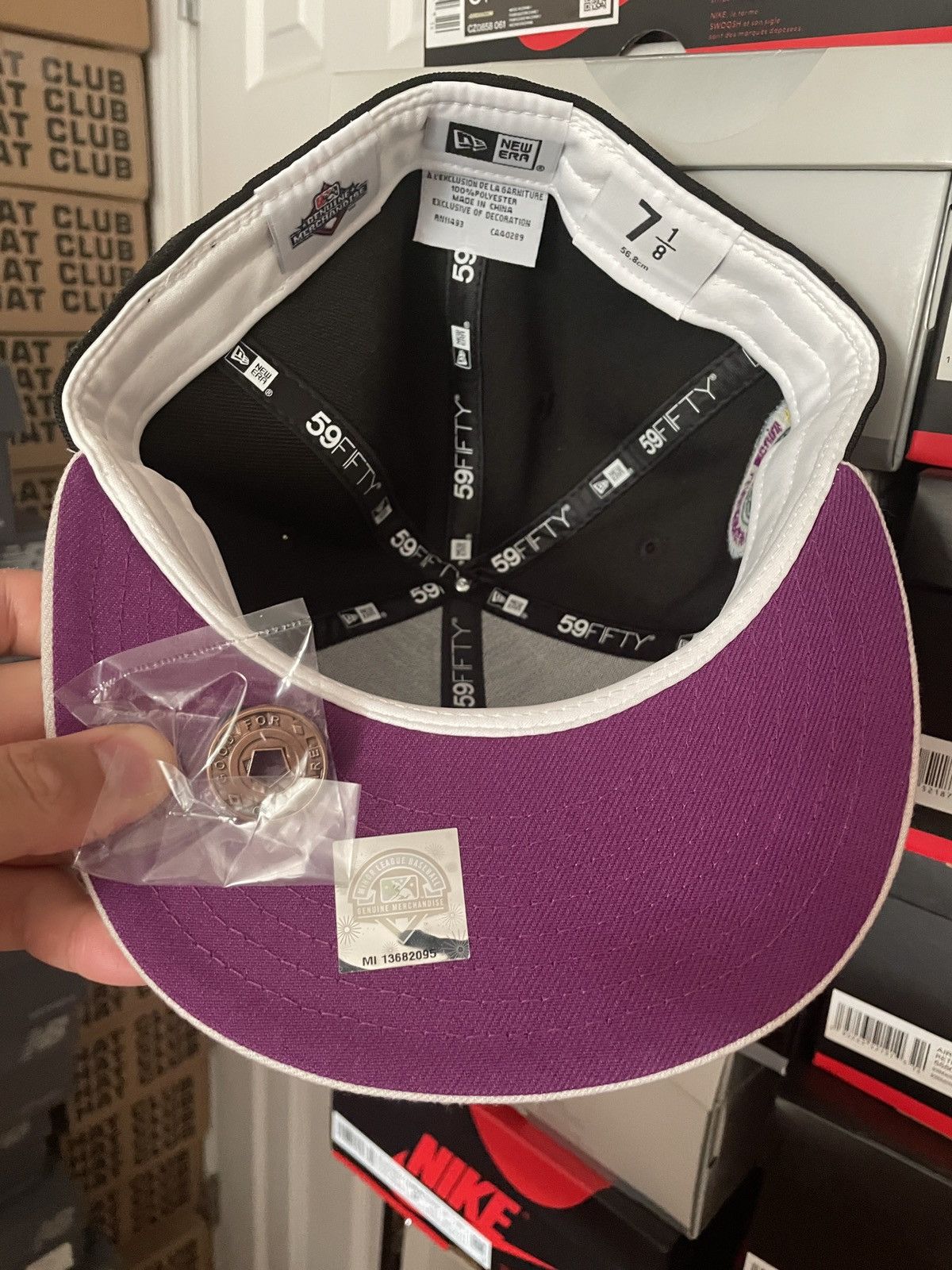 MLB × New Era 7 1/8 Exclusive Fitted Transit Buffalo Bisons Two Tone Size ONE SIZE - 6 Thumbnail