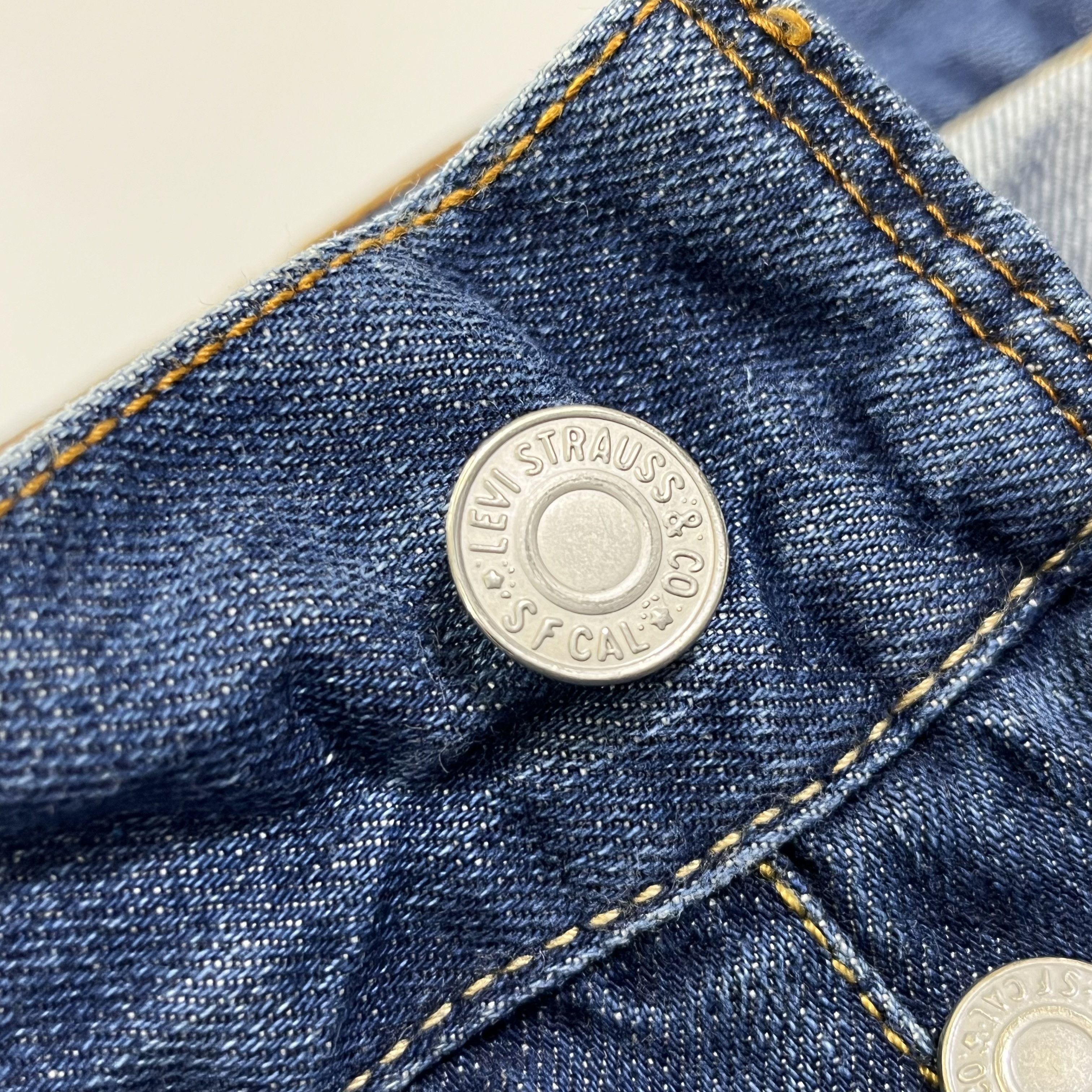 Levi's Levis Vintage Custom Reworked Patchwork Flared Bootcut Jeans Size US 32 / EU 48 - 8 Thumbnail