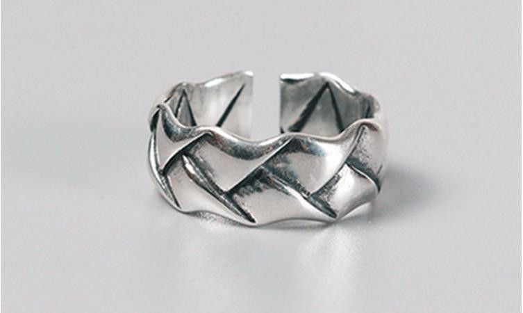 Jewelry Creative Big Geometric Rings Size ONE SIZE - 1 Thumbnail